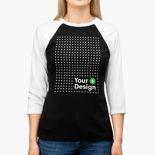 Baseball Tees - 3/4 Sleeve Custom Design Shirts