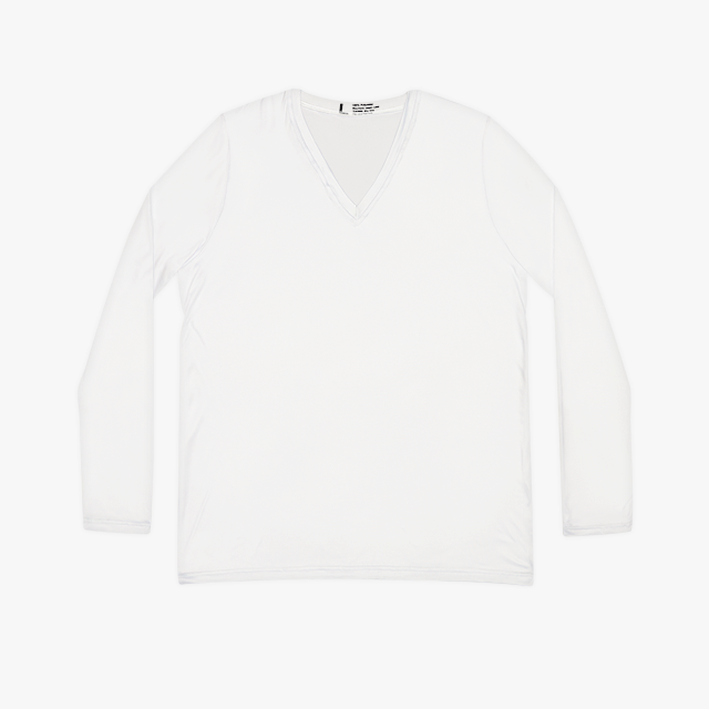 Women's Long Sleeve V-neck Shirt (AOP) - Thumbnail Image