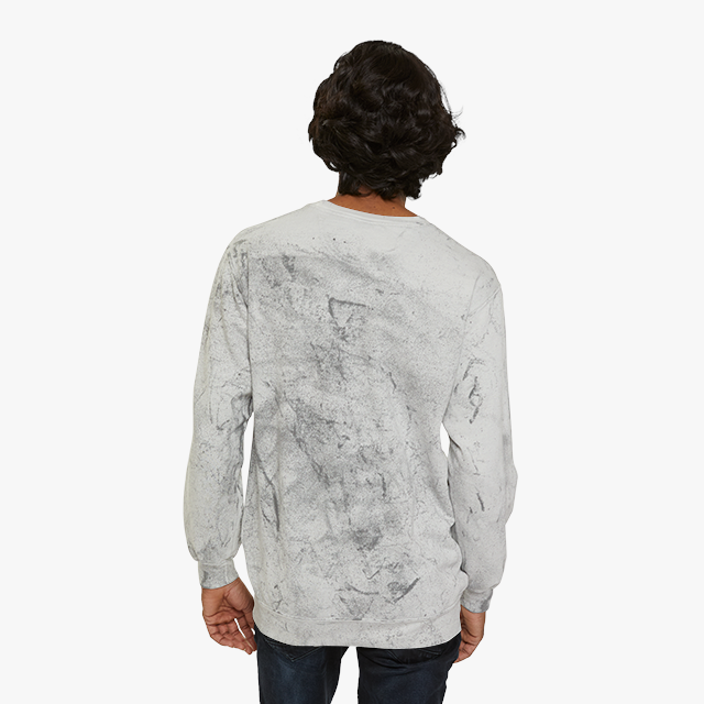 Unisex Color Blast Crewneck Sweatshirt - Thumbnail Image