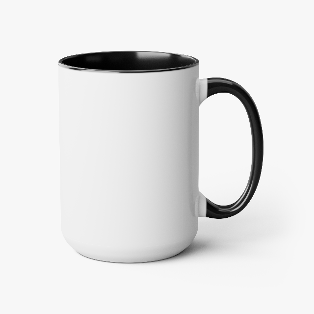 Two Tone Coffee Mugs, Custom-Printed | Printify