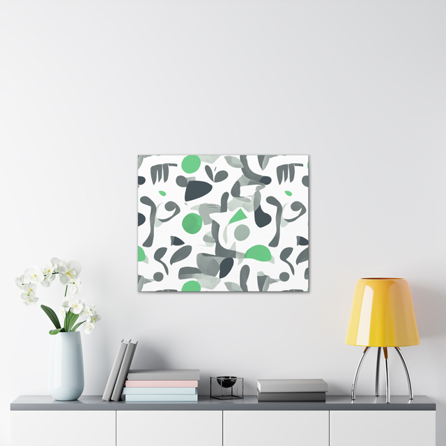 Abstract discount Digital Wall Art on Gallery Canvas Wraps, Horizontal Frame