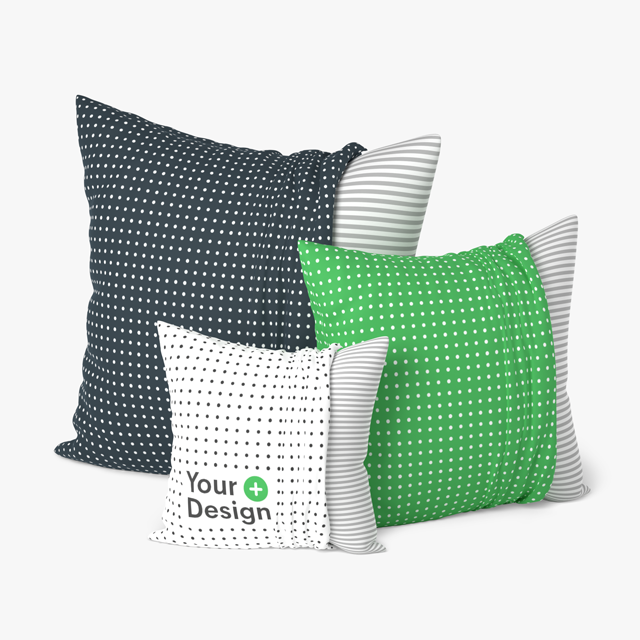 fabkraft.com Polyester / Cotton Printed Cushion Case Cover Square Pillow,  For Home