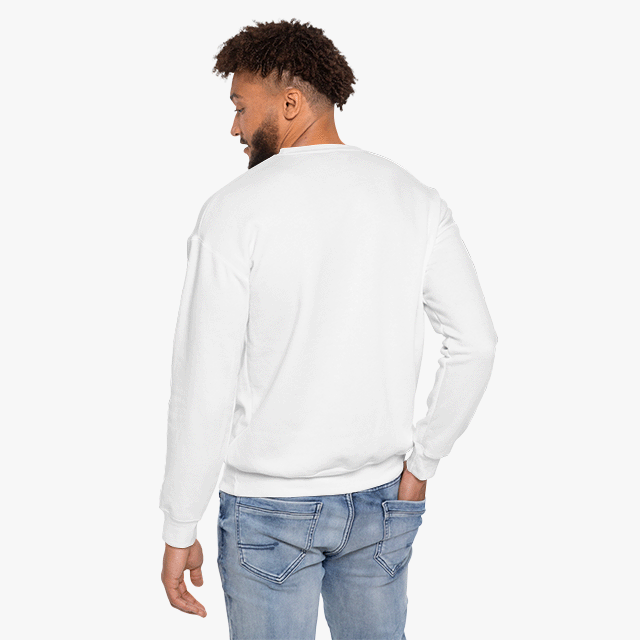 Unisex Drop Shoulder Sweatshirt - Thumbnail Image