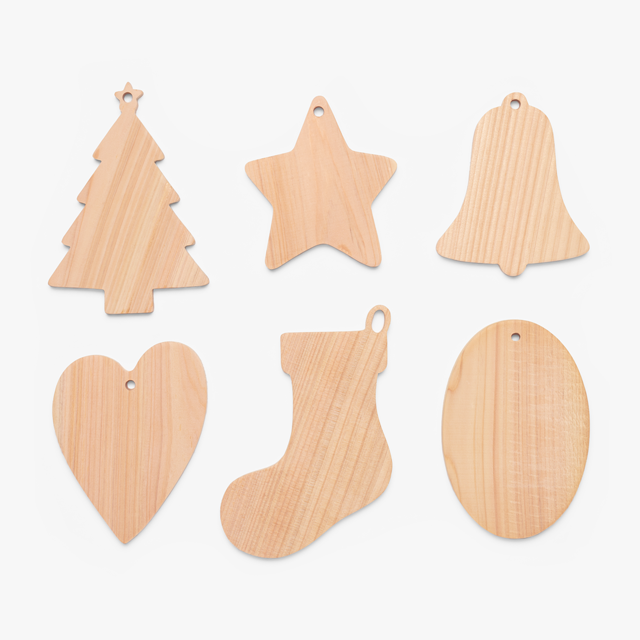 Custom Wood Ornament - Print On Demand