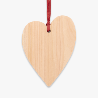 Custom Wood Ornament - Print On Demand