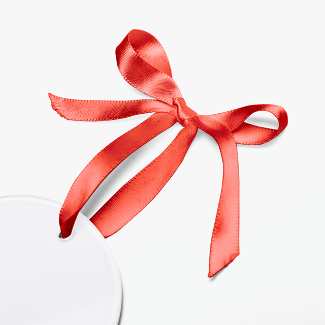 Acrylic Ornament with Ribbon - Thumbnail Image