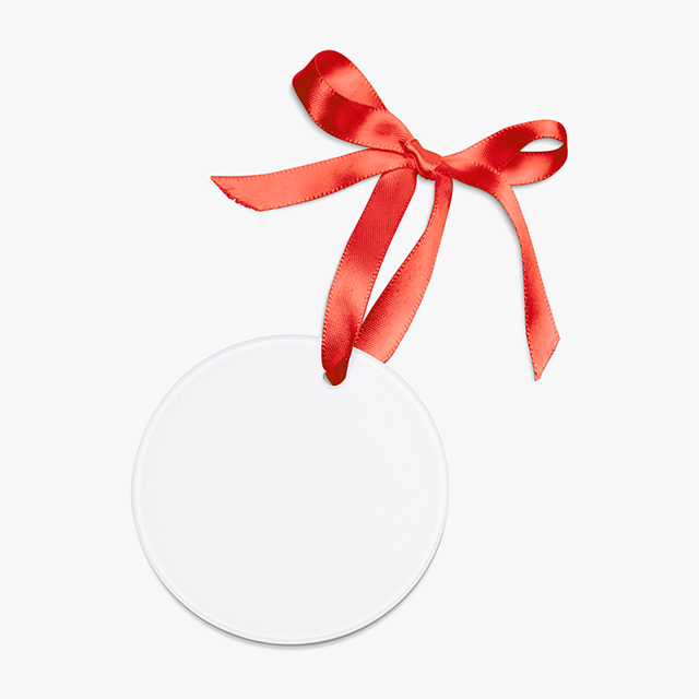 Acrylic Ornament with Ribbon - Thumbnail Image