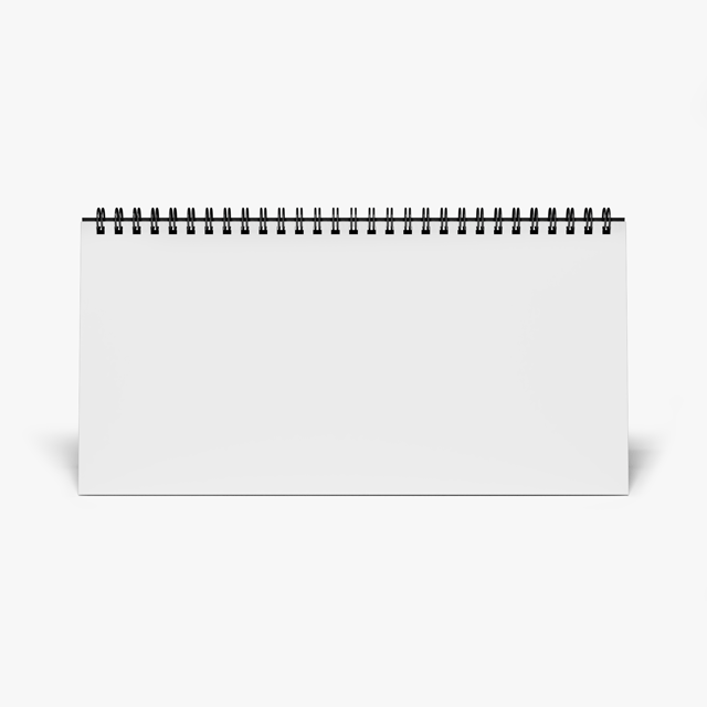 Simplex Desk Calendar (2026 grid) - Thumbnail Image