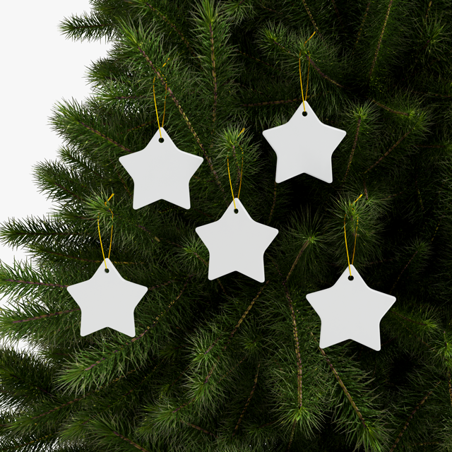 ★hug your skin★ Ornament printed top white GE 14-in Angel White/Gold White Christmas Tree Topper