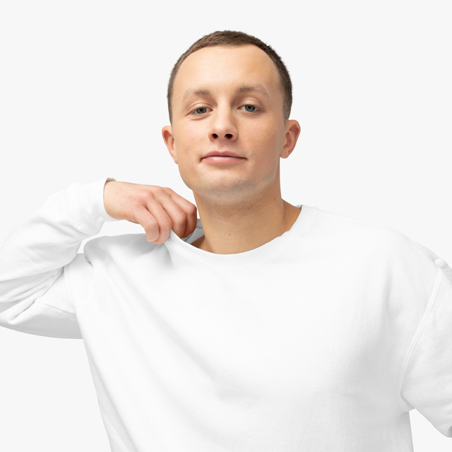 Unisex Lightweight Crewneck Sweatshirt - Thumbnail Image