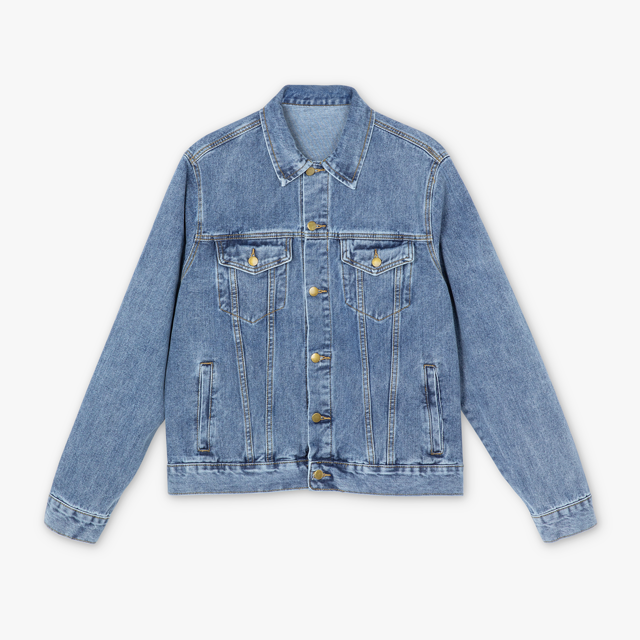 Personalized Denim Jacket for Men | Print On Demand