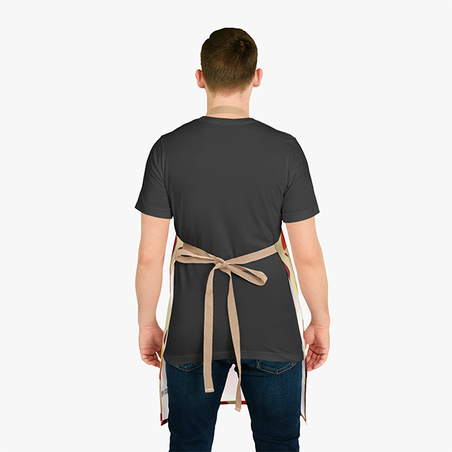 Apron, 5-Color Straps (AOP) - Thumbnail Image