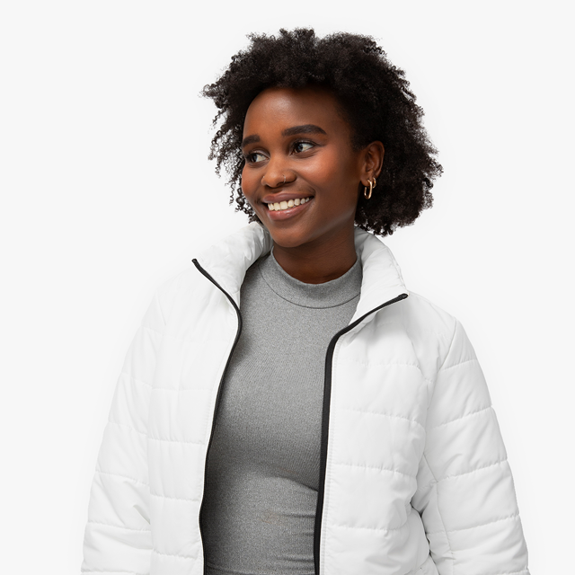 Women’s Puffer Jacket (AOP) - Thumbnail Image