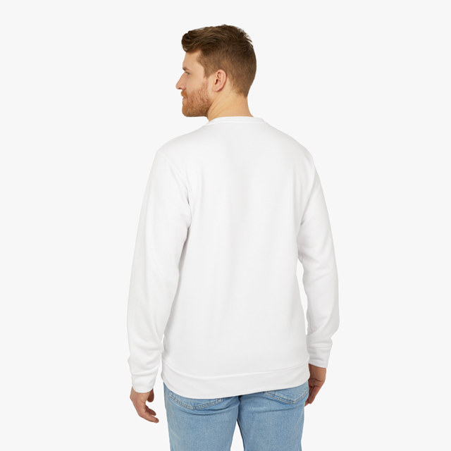 adidas Unisex Fleece Crewneck Sweatshirt - Thumbnail Image