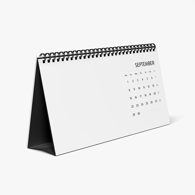 Desk Calendar 2025 Nearby 