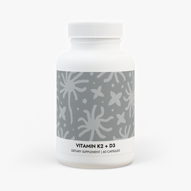 White Label Vitamin D3 + K2 | Print On Demand