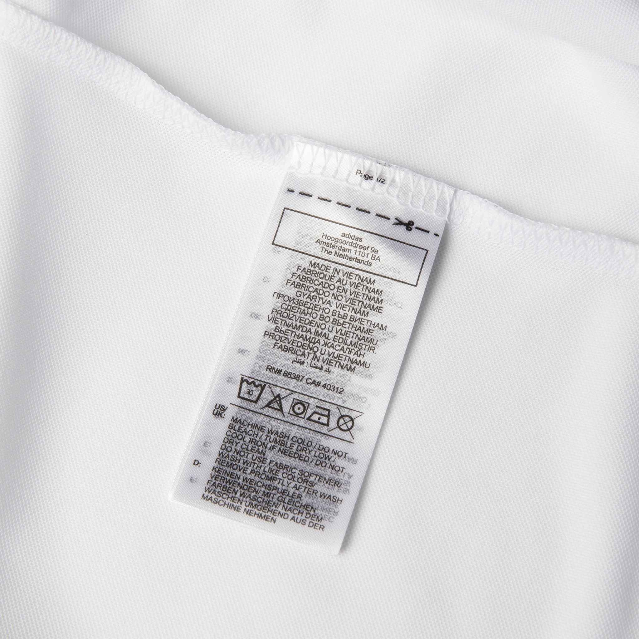 adidas Unisex Performance Polo - Thumbnail Image