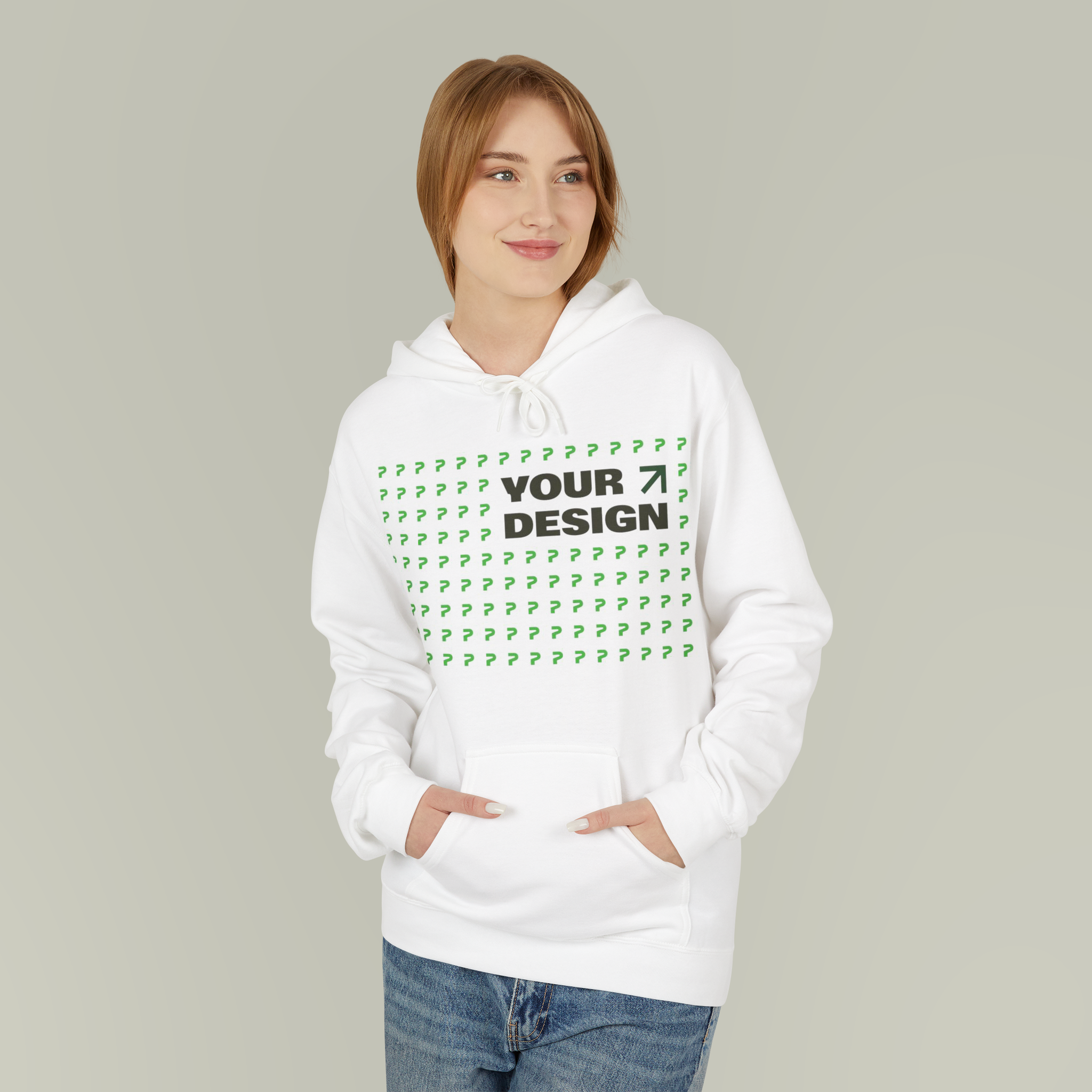 Unisex Midweight Softstyle Fleece Hoodie - Thumbnail Image
