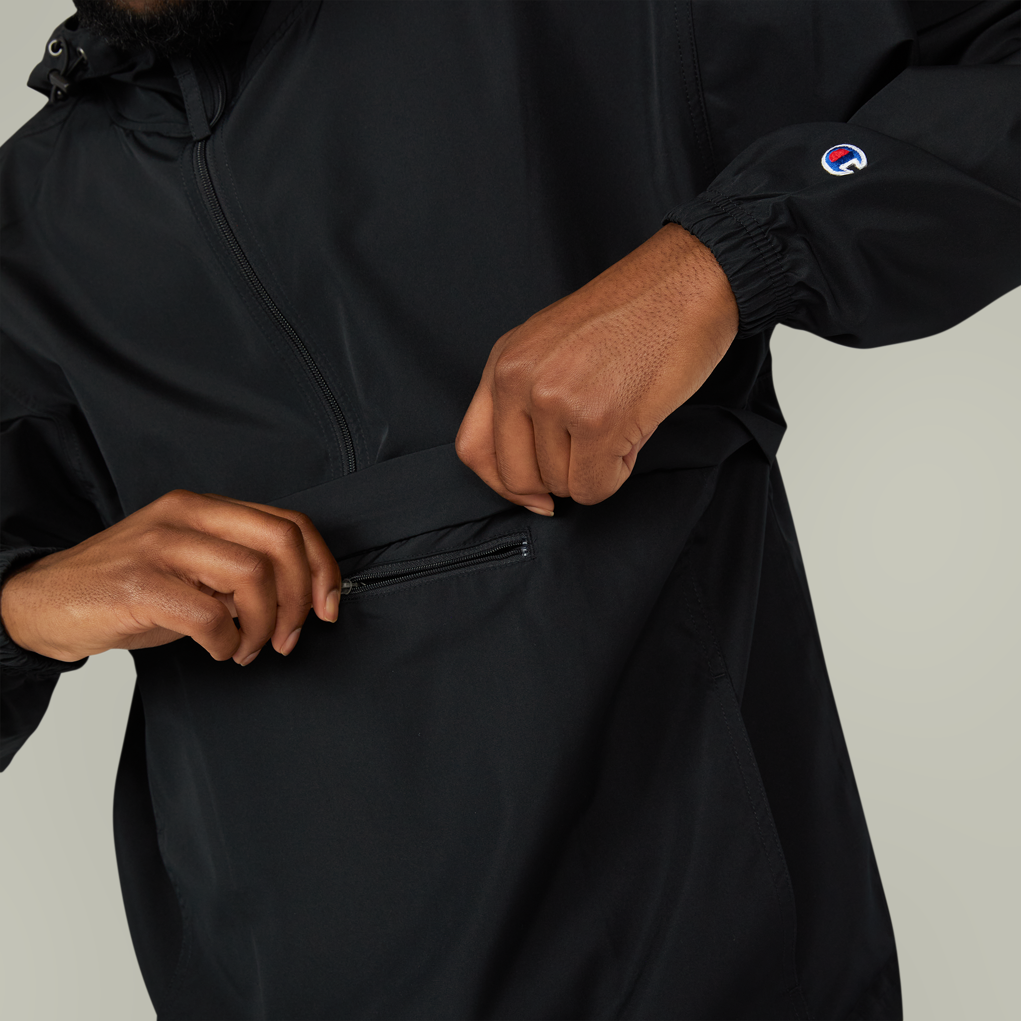 Champion Unisex Packable Anorak Jacket - Thumbnail Image