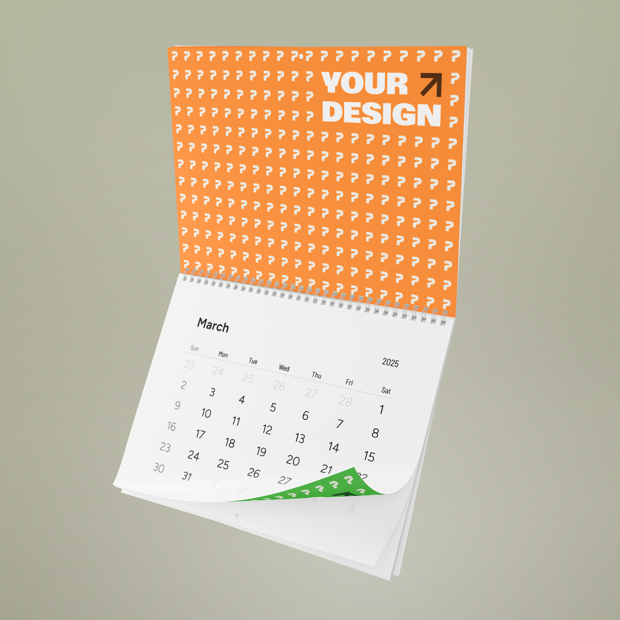 Standard Wall Calendar (2025)