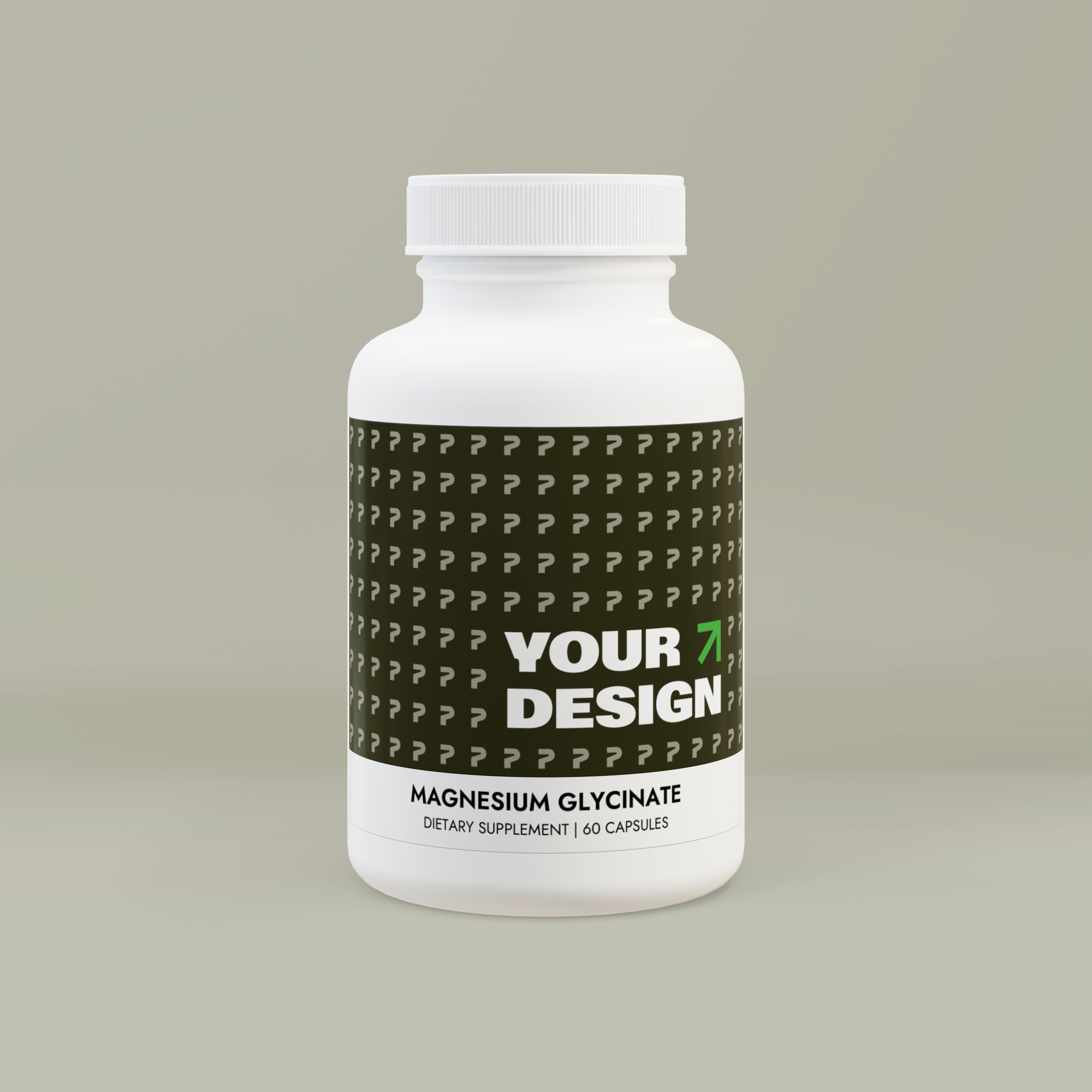 Magnesium Glycinate Supplement (60 Capsules)