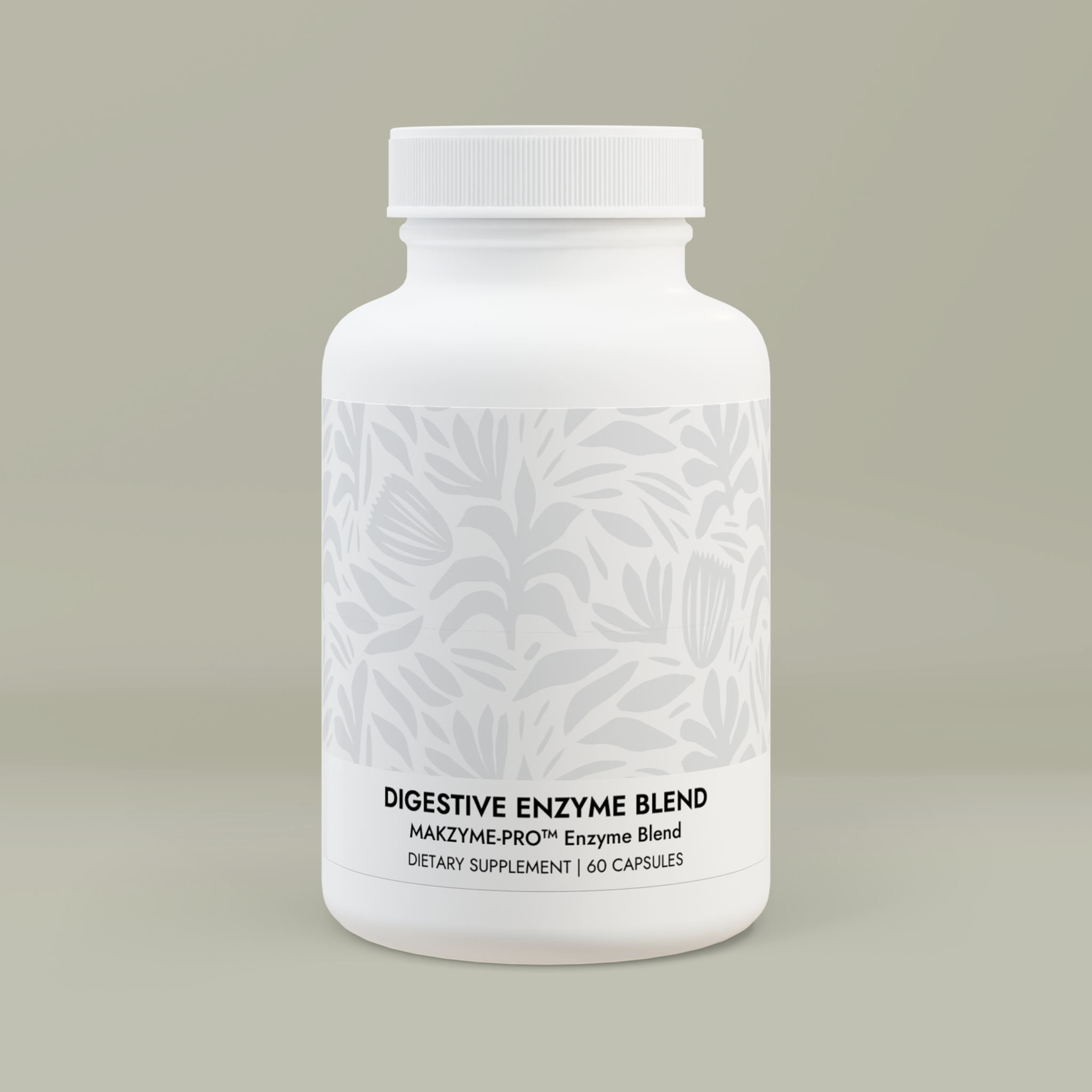 Digestive Enzyme Blend Supplement (60 Capsules)Design