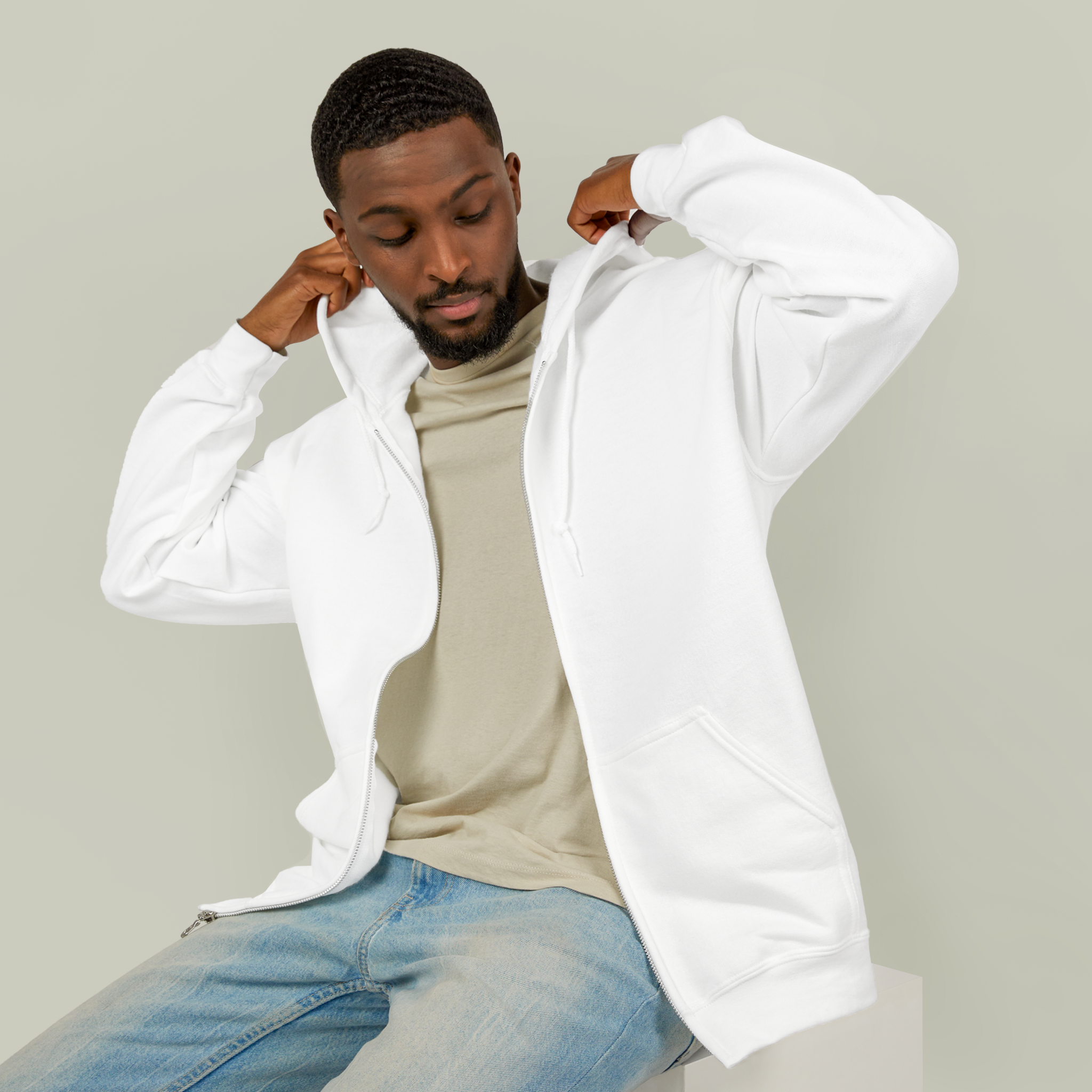 Unisex Heavy Blend™ Full Zip Hooded Sweatshirt