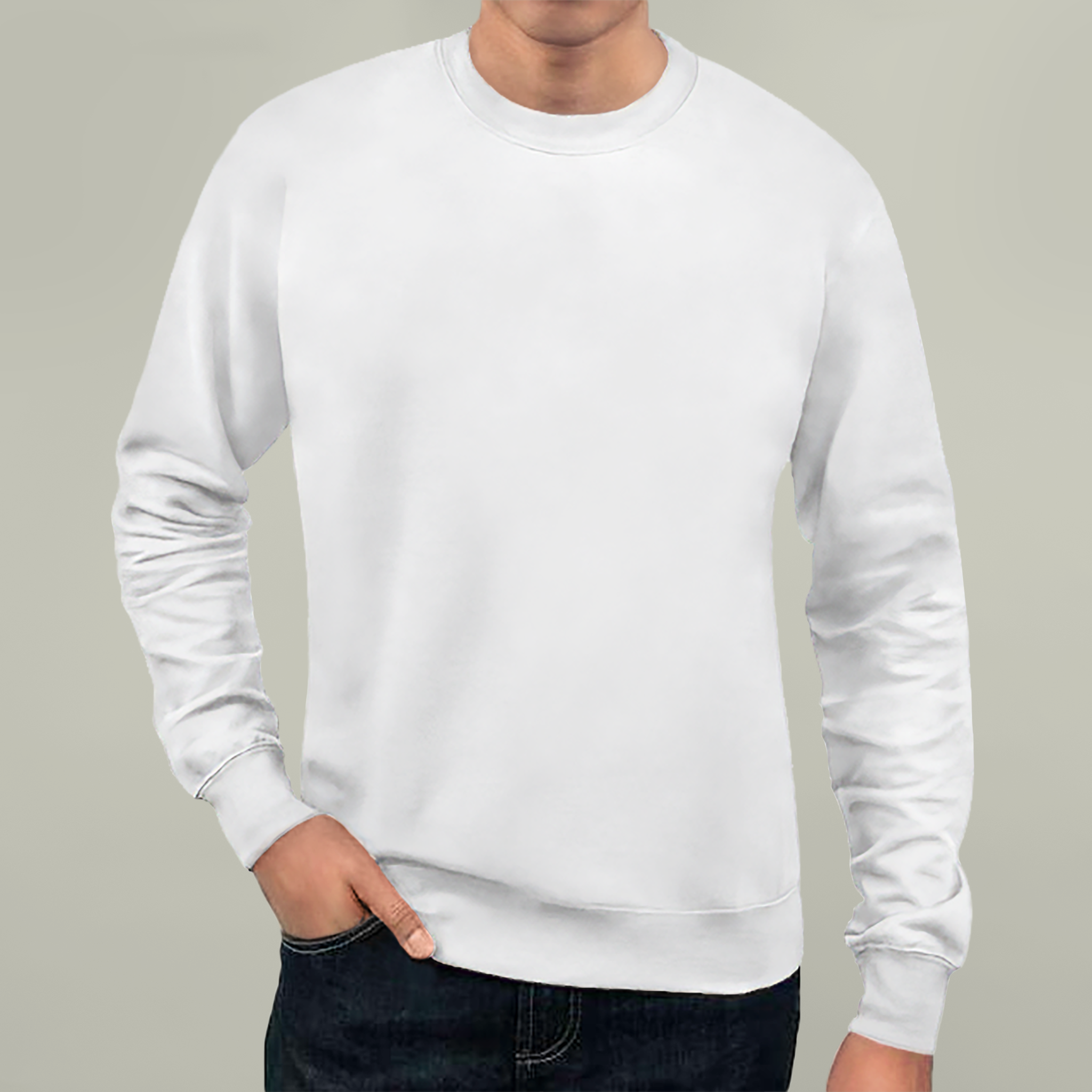 Butch Vintage Wash Crewneck - High Rise Grey - Surfside