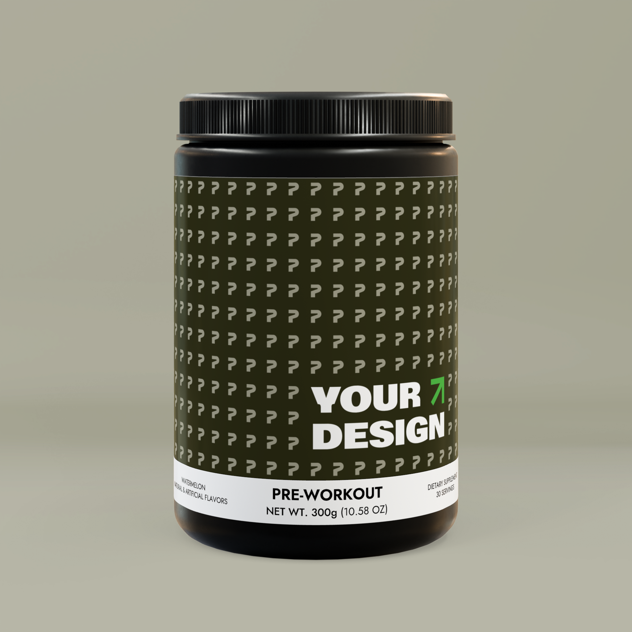 Pre-Workout Supplement, Watermelon (300g, 10.58oz)