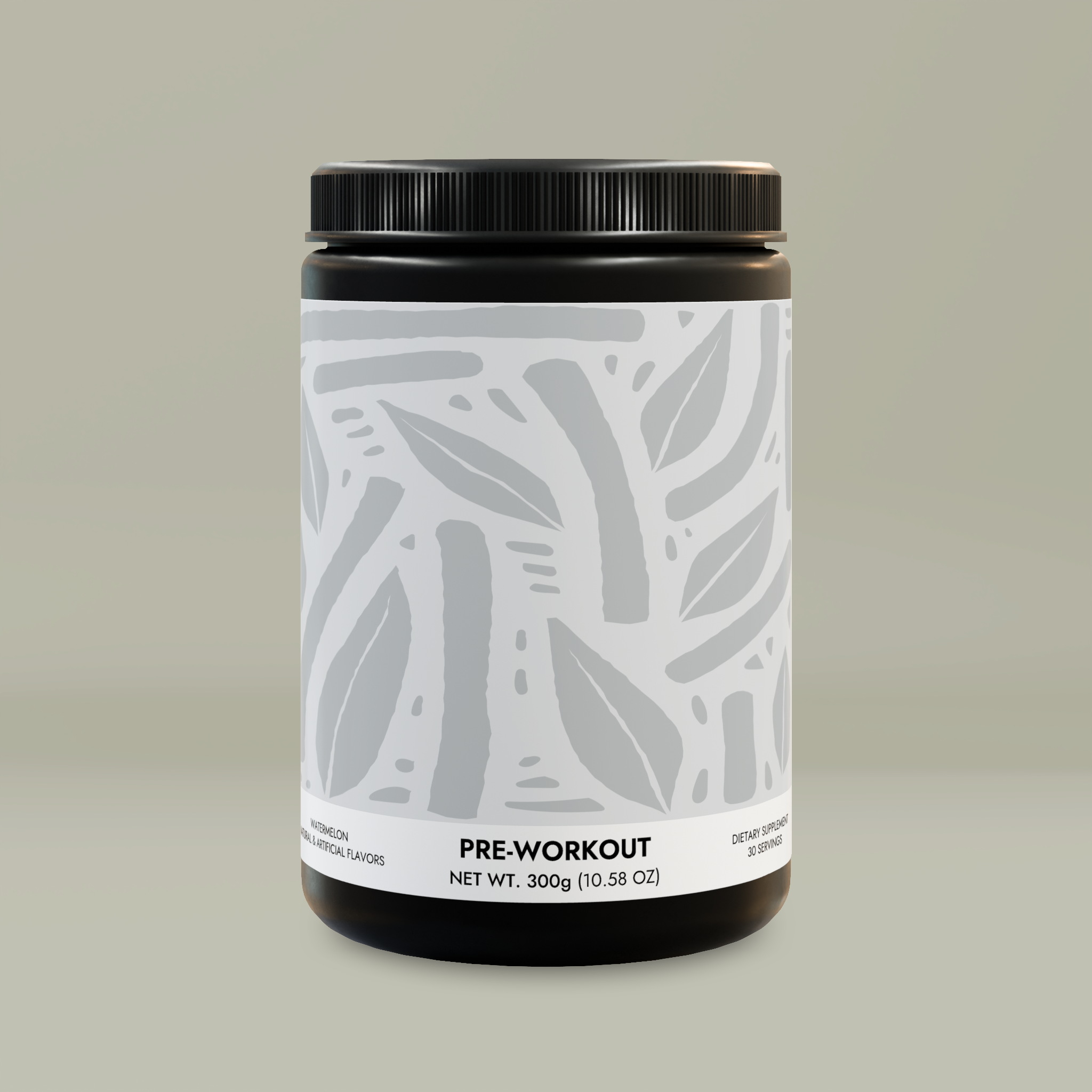 Pre-Workout Supplement, Watermelon (300g, 10.58oz)Design