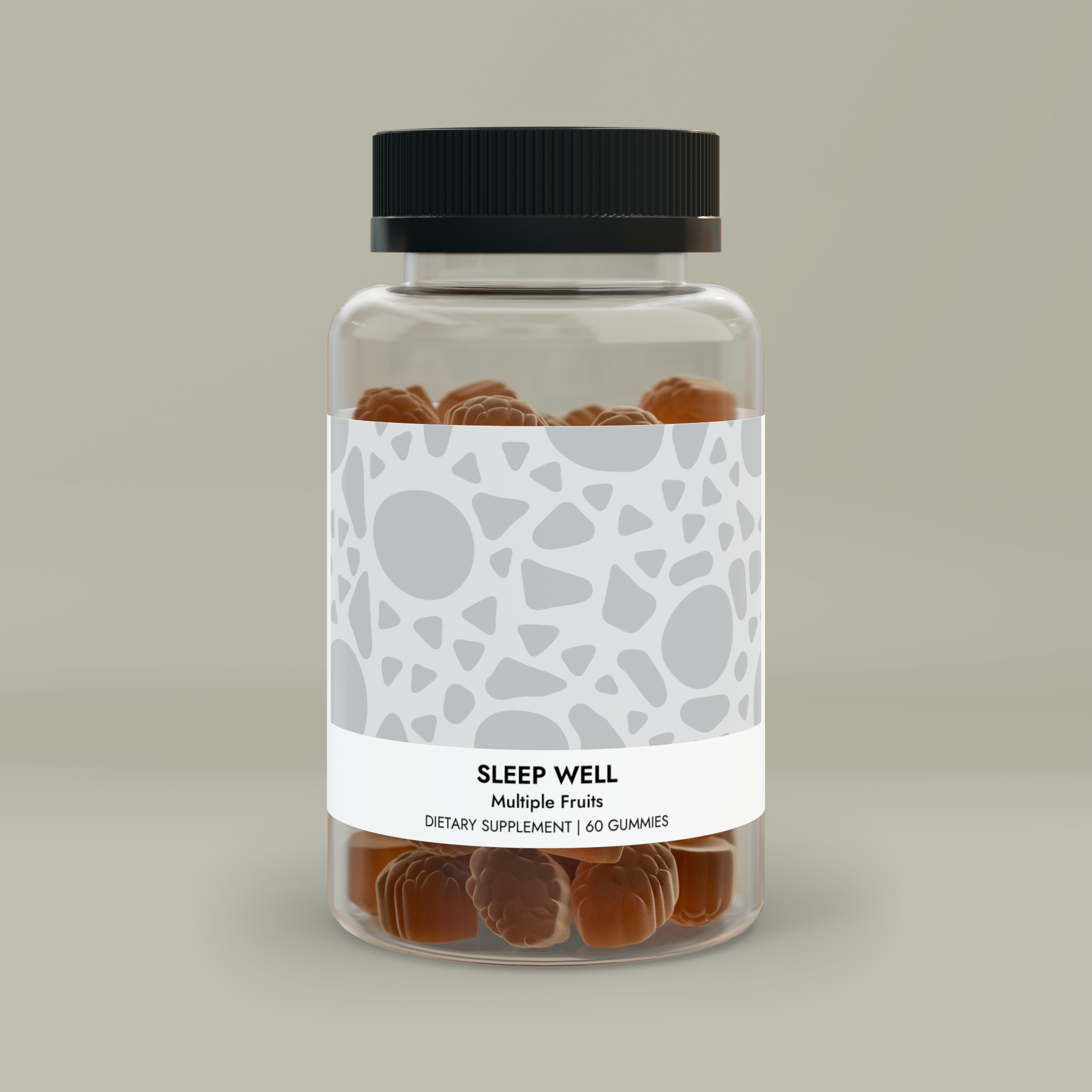 Sleep Well Gummies (60 Gummies)Design
