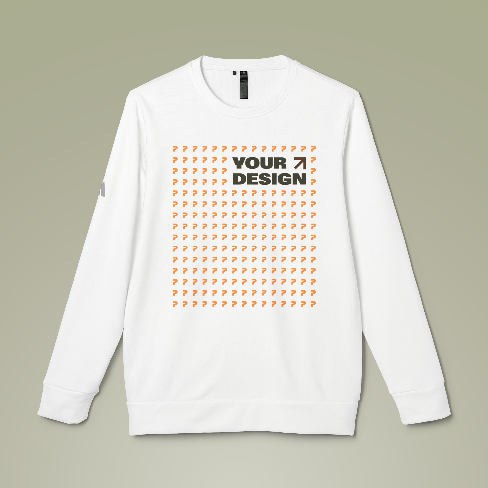adidas Unisex Fleece Crewneck Sweatshirt