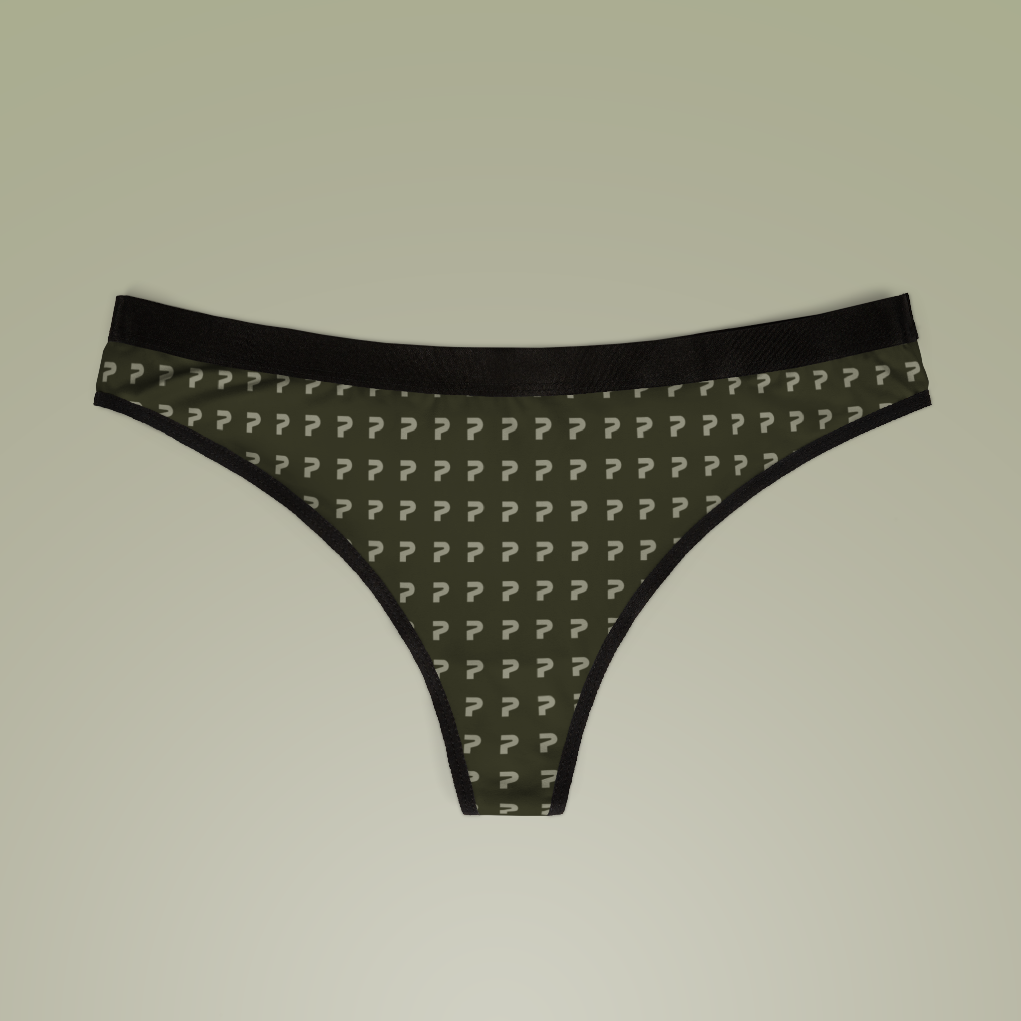 Women's Thongs (AOP)