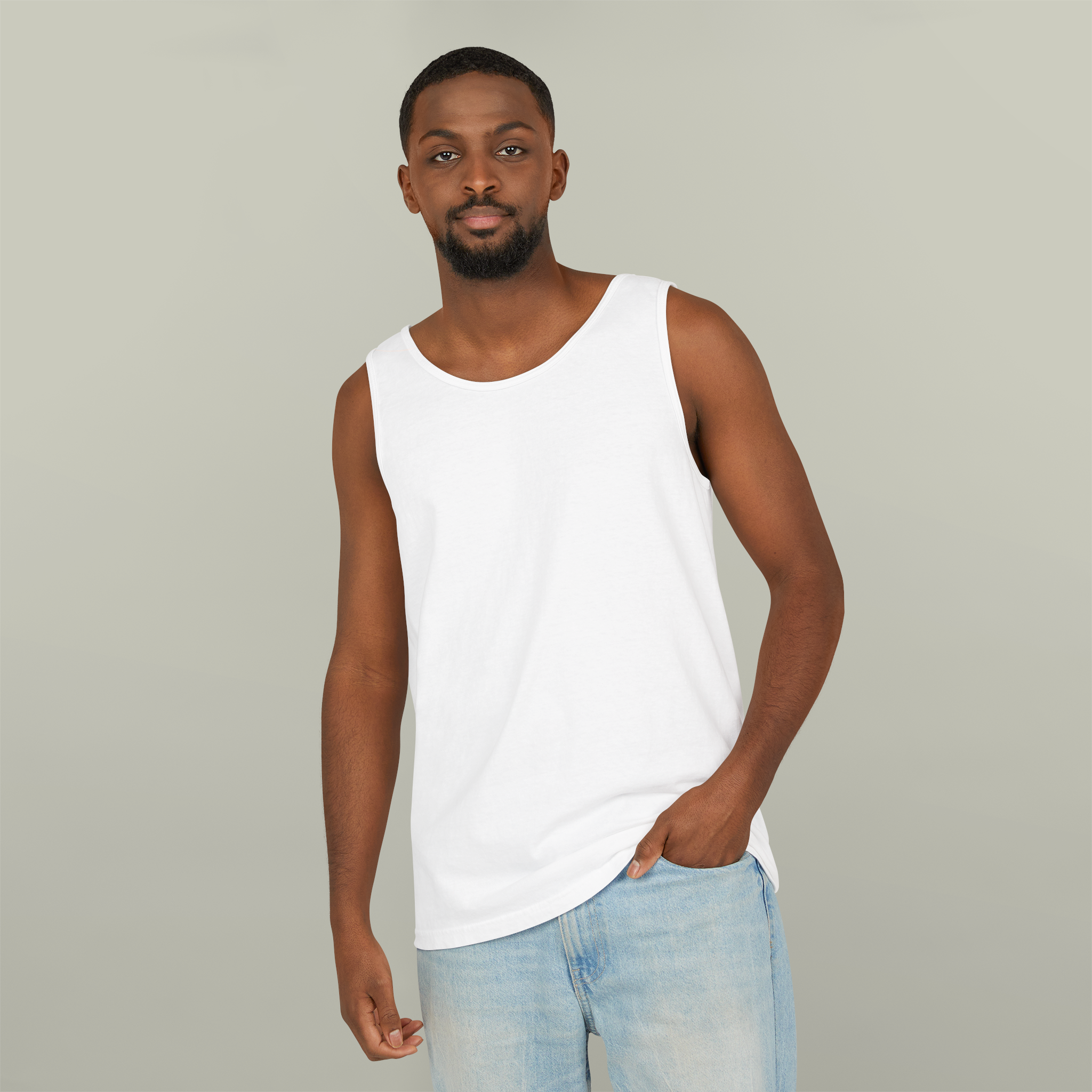 Garment Dyed Organic Cotton Tank Top | Celadon Green | TOAST