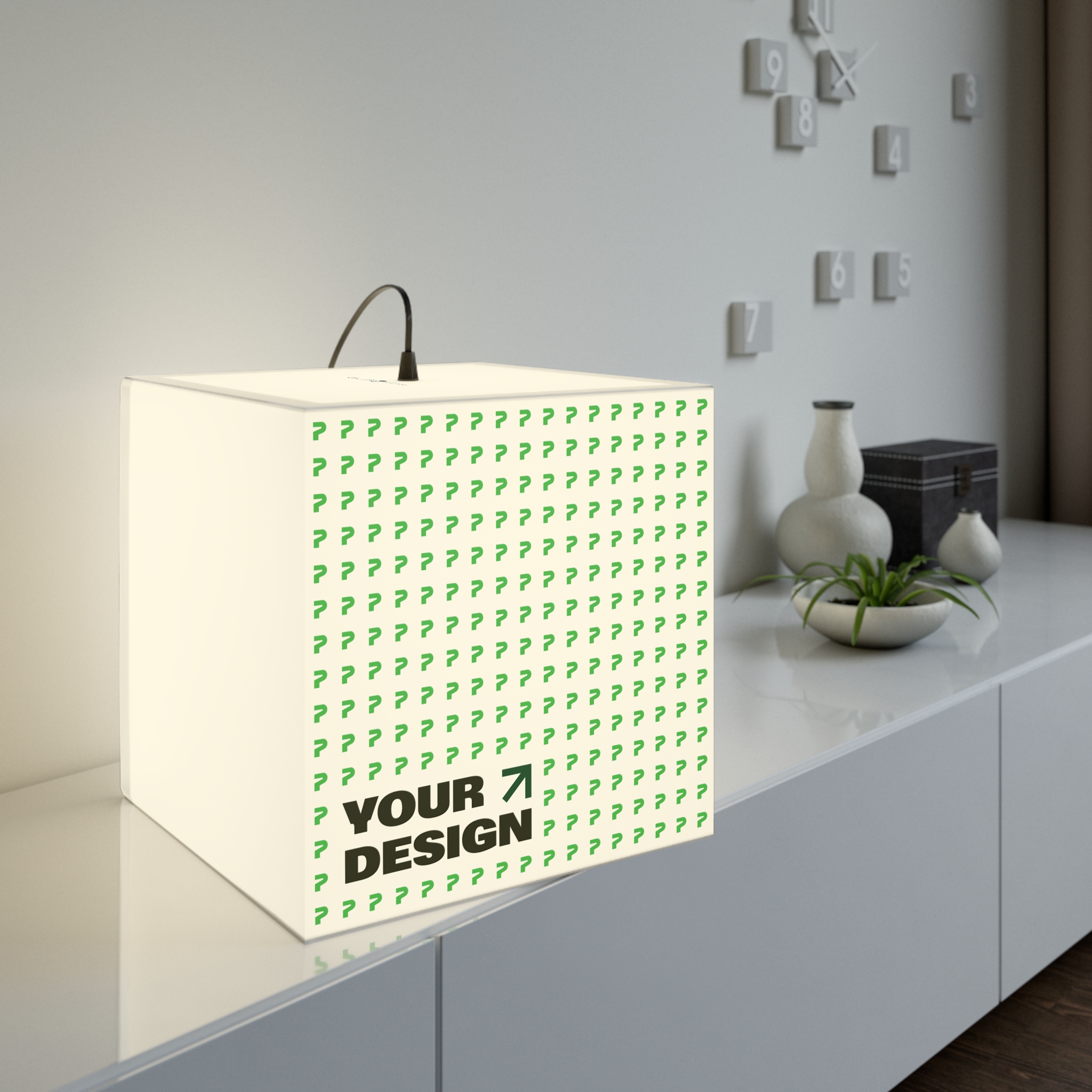 Light Cube Lamp