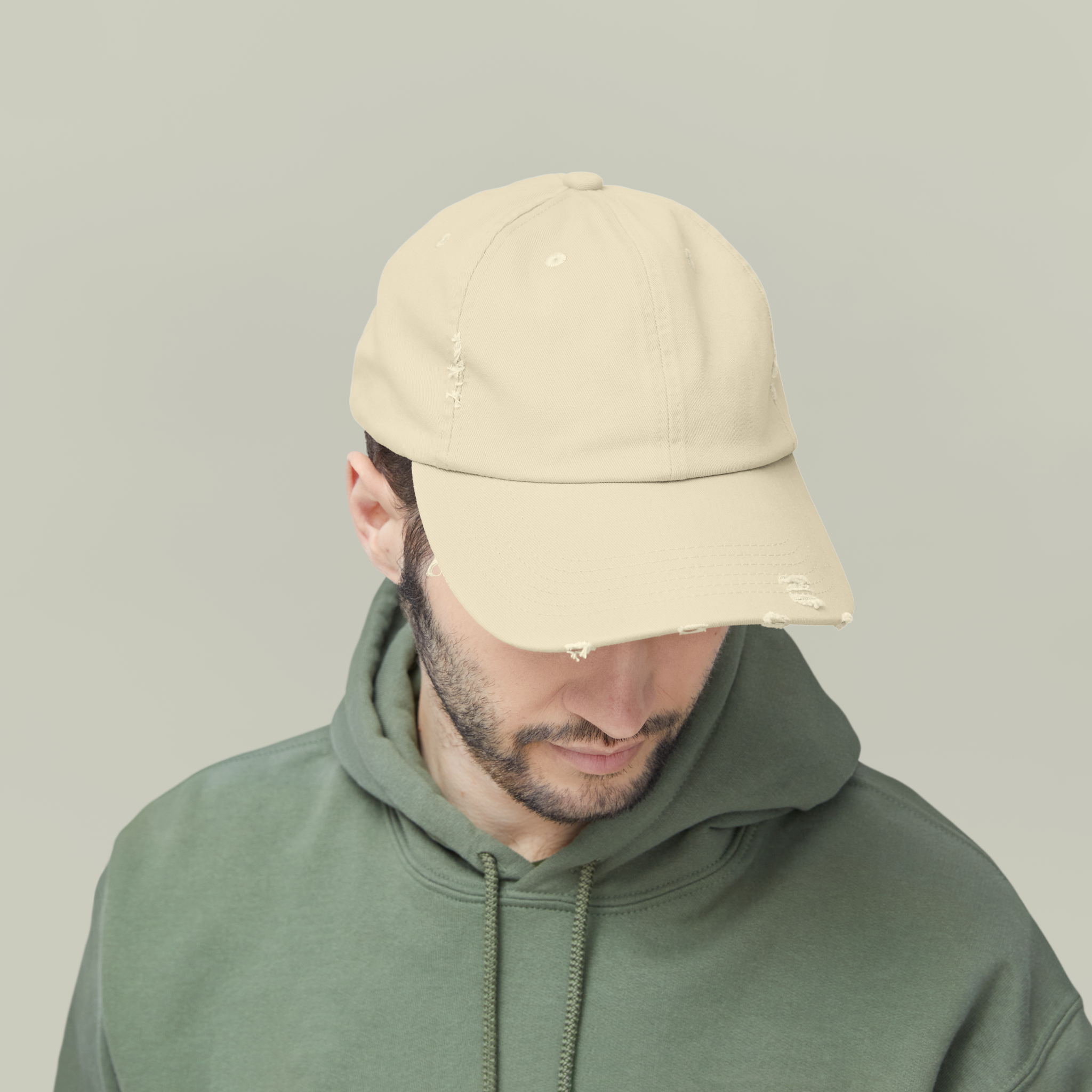 Unisex Distressed CapDesign