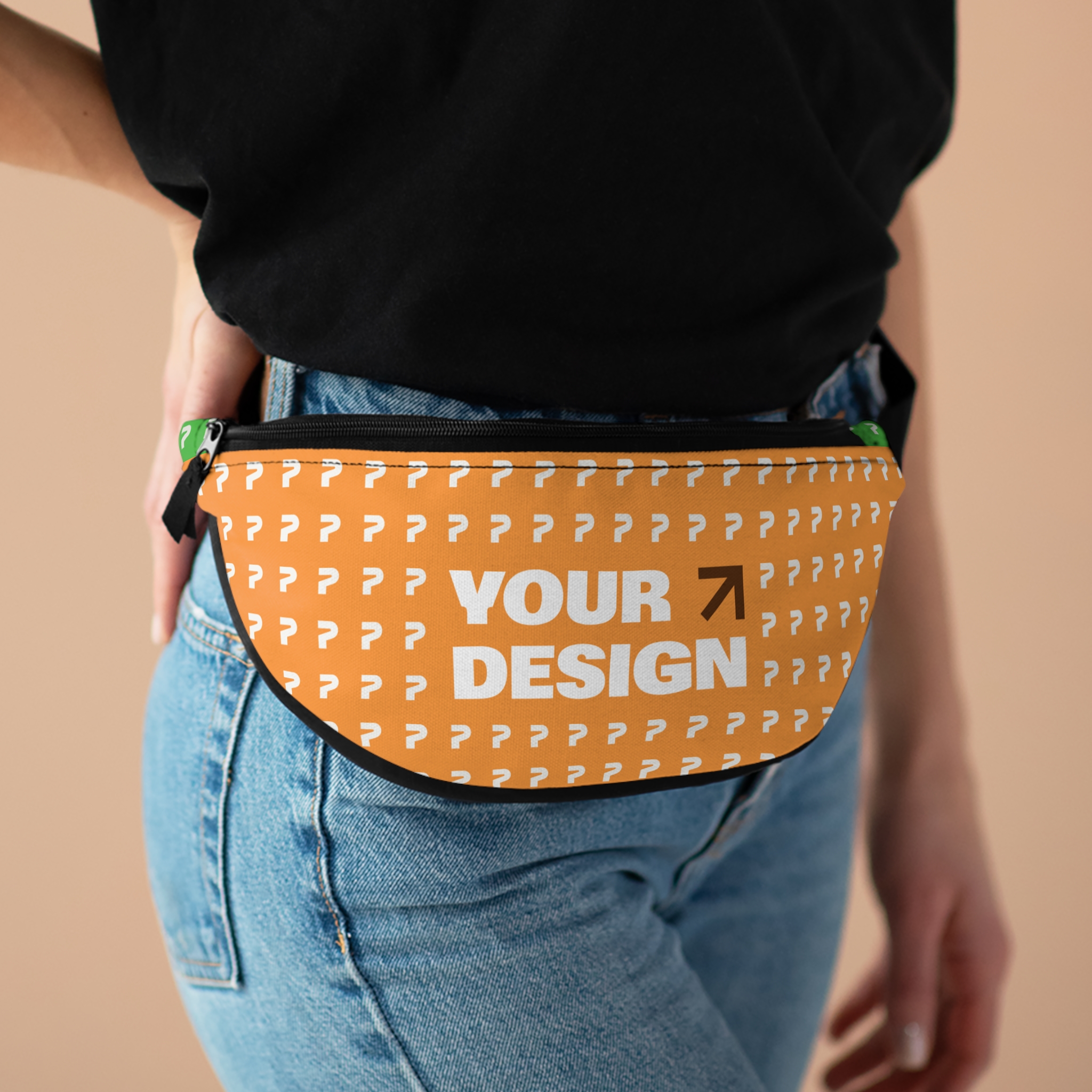 Custom printed fanny packs best sale