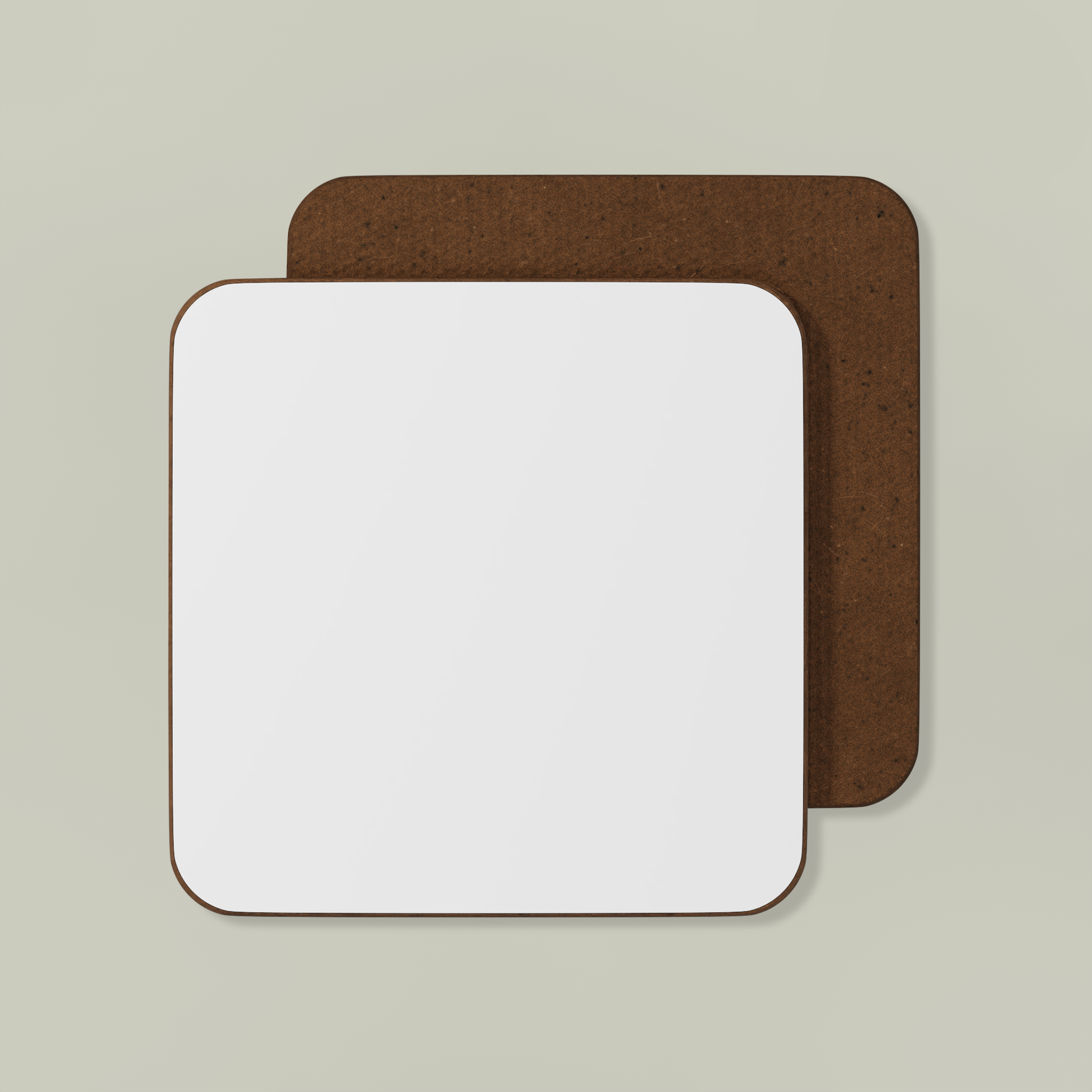 Hardboard Back CoasterDesign