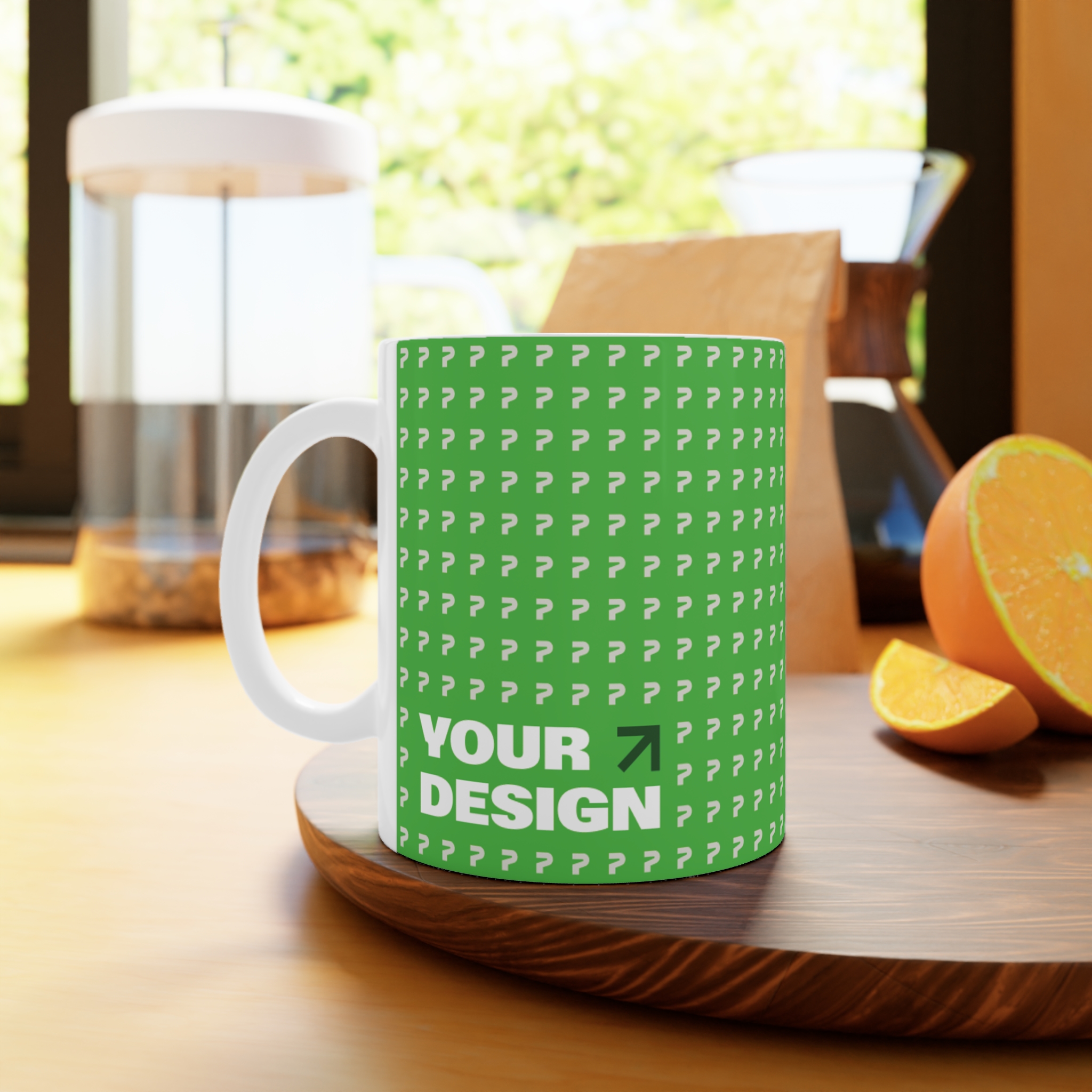 White Ceramic Mug, 11oz and 15oz - Thumbnail Image