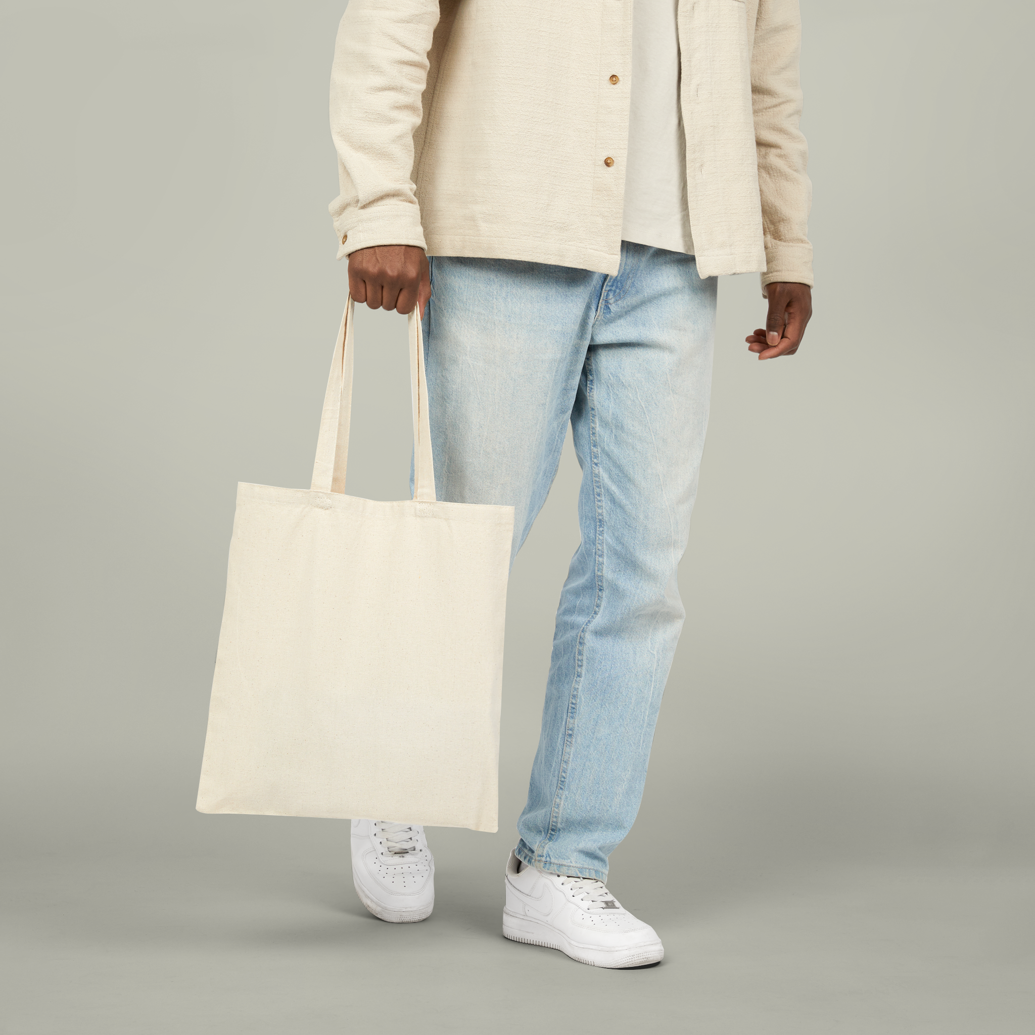 Personalized Cotton Tote Bag Print on Demand Printify