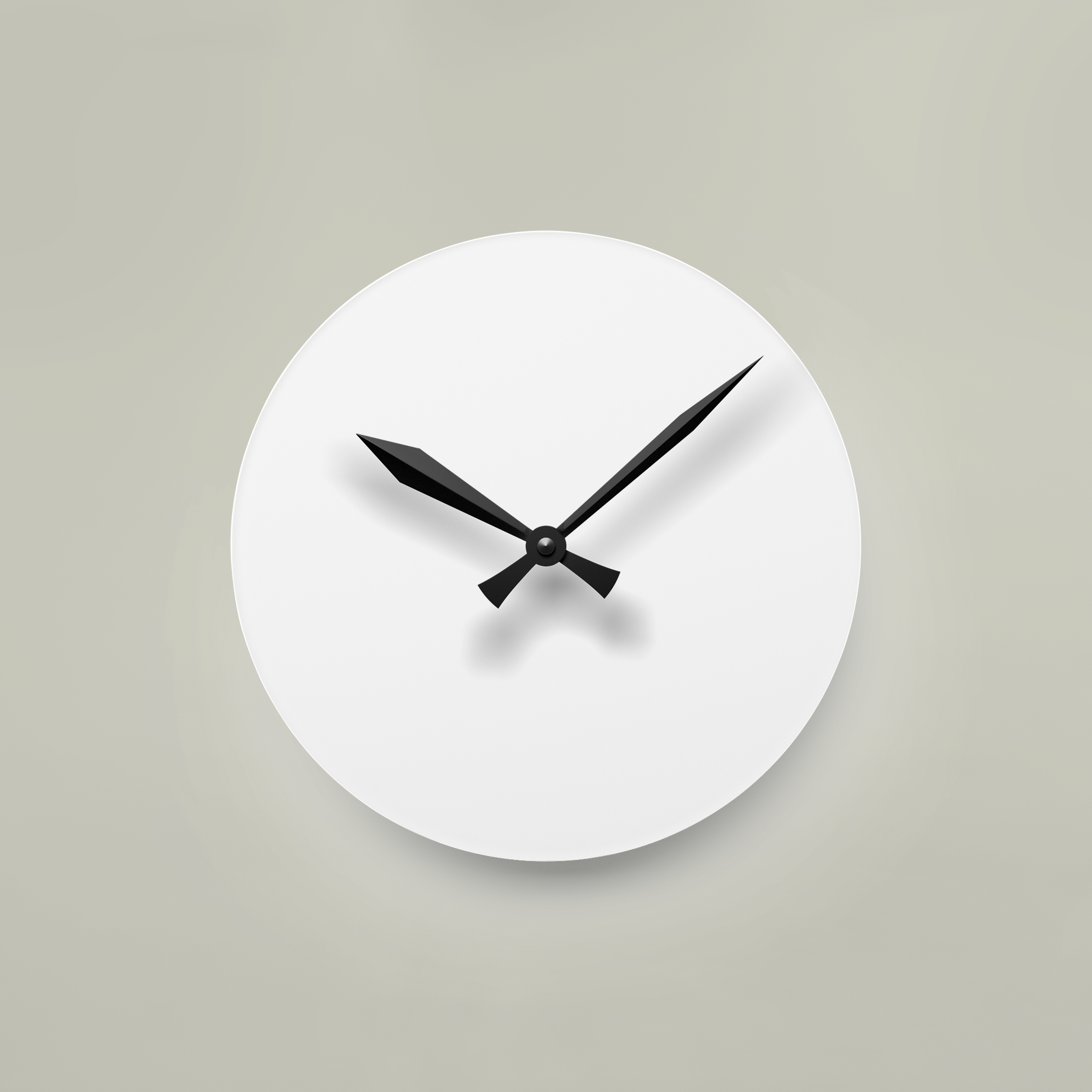 Acrylic Wall ClockDesign