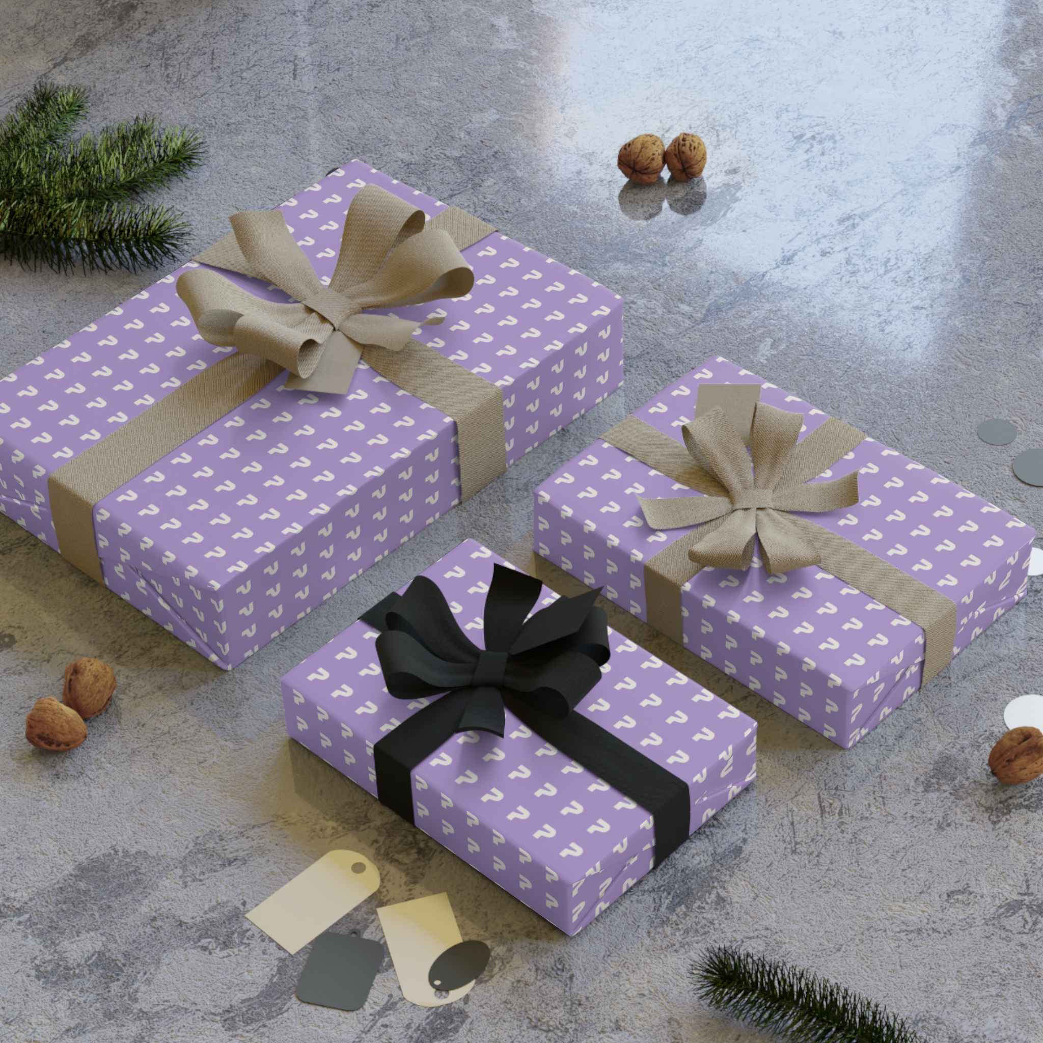 Gift Wrapping Paper Rolls, 1pc