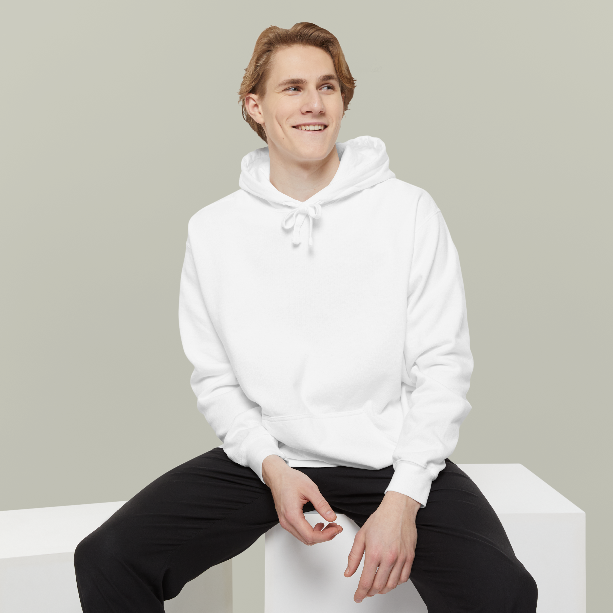 Unisex Garment-Dyed HoodieDesign