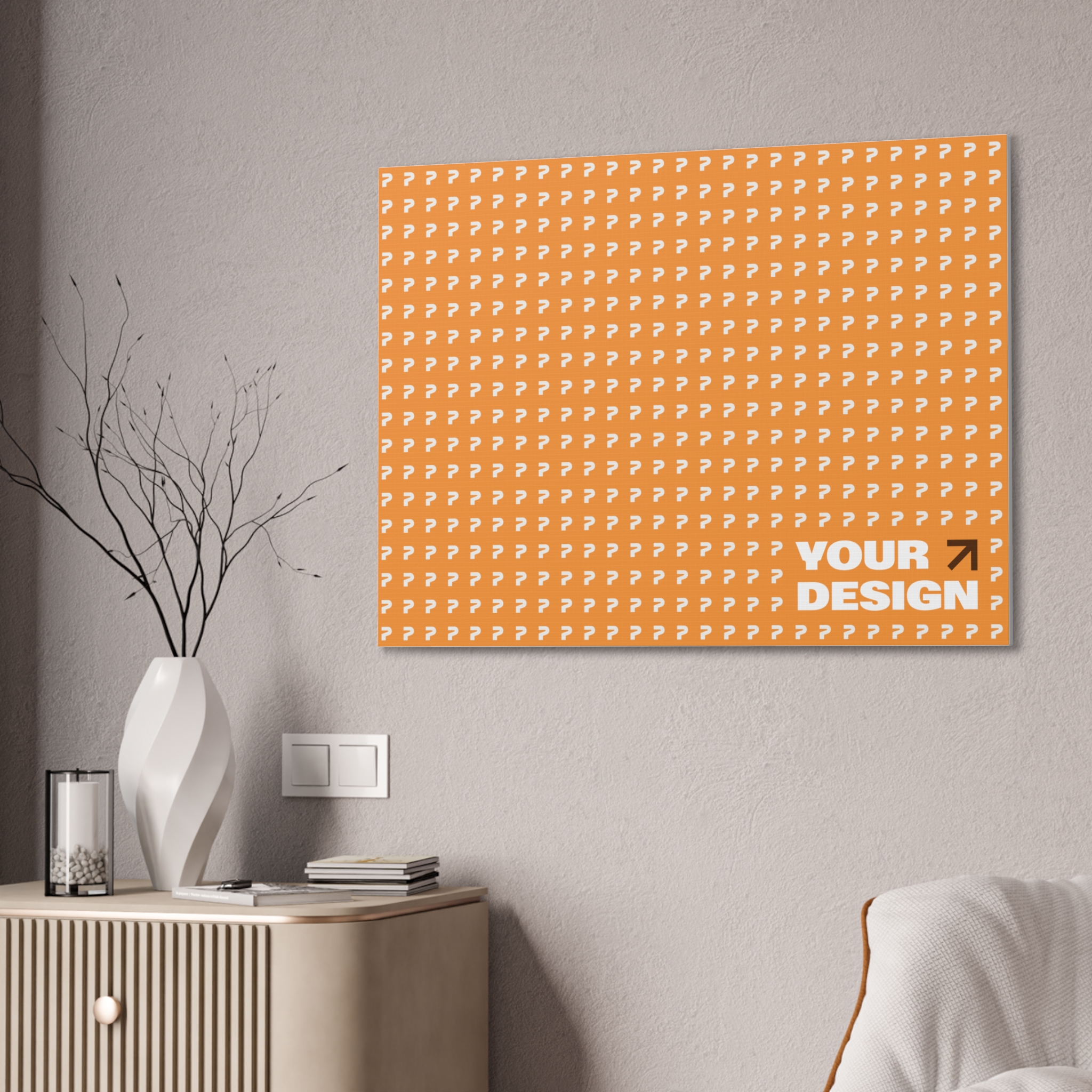 Canvas Stretched, 0.75"