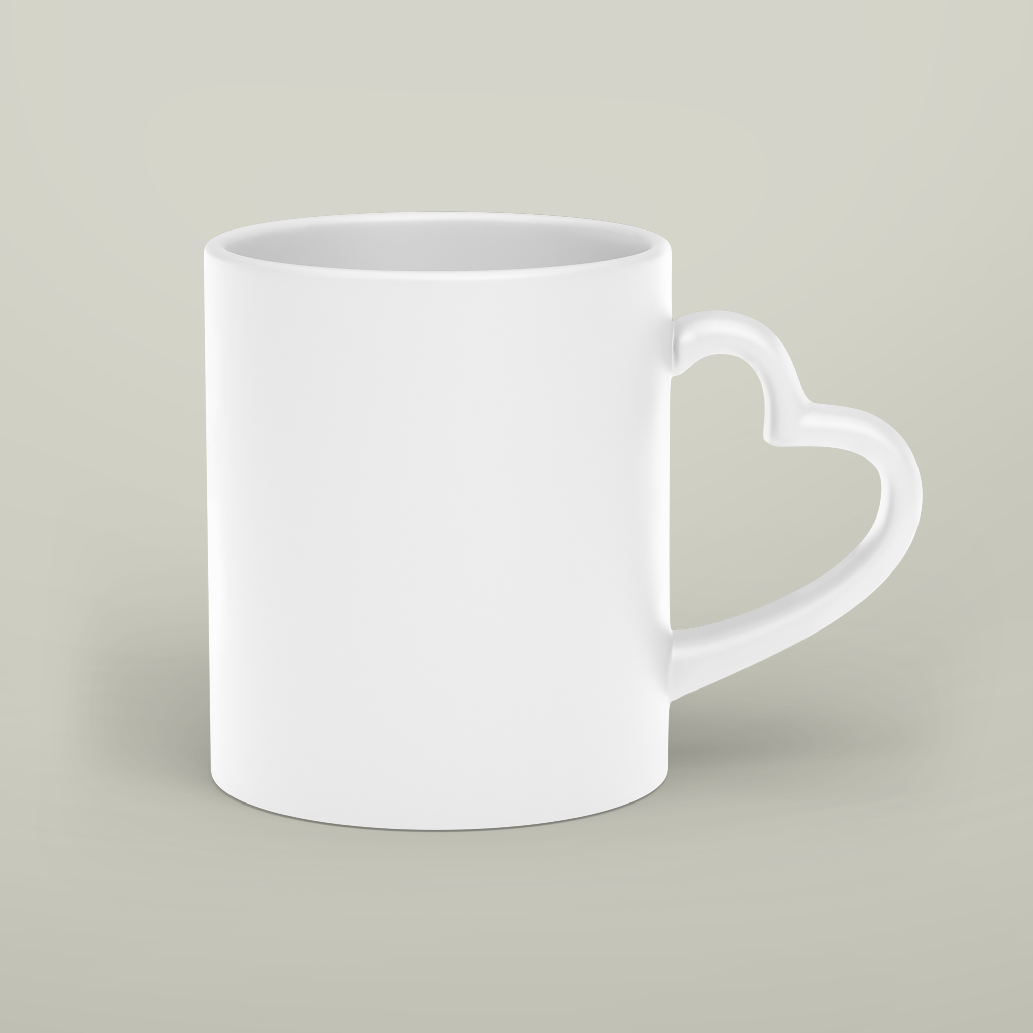 Heart-Shaped MugDesign
