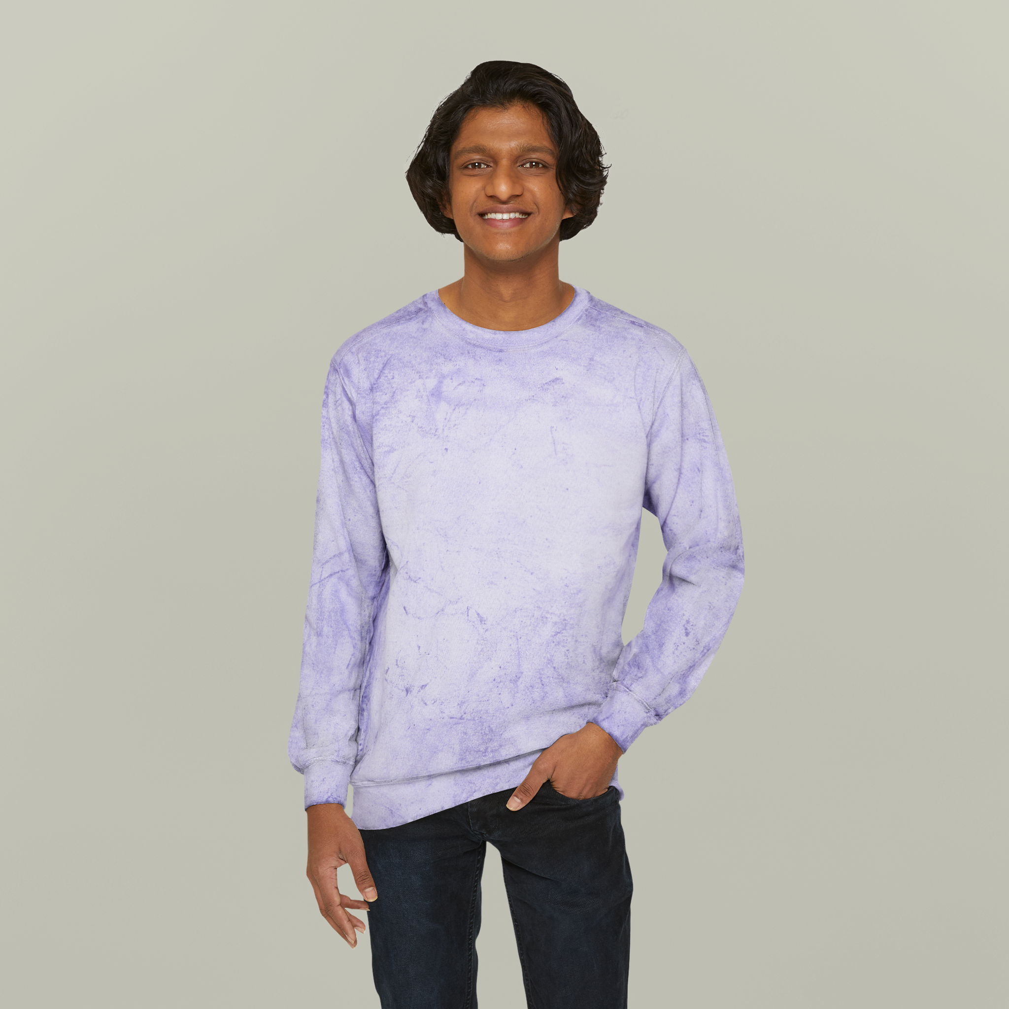 Unisex Color Blast Crewneck SweatshirtDesign