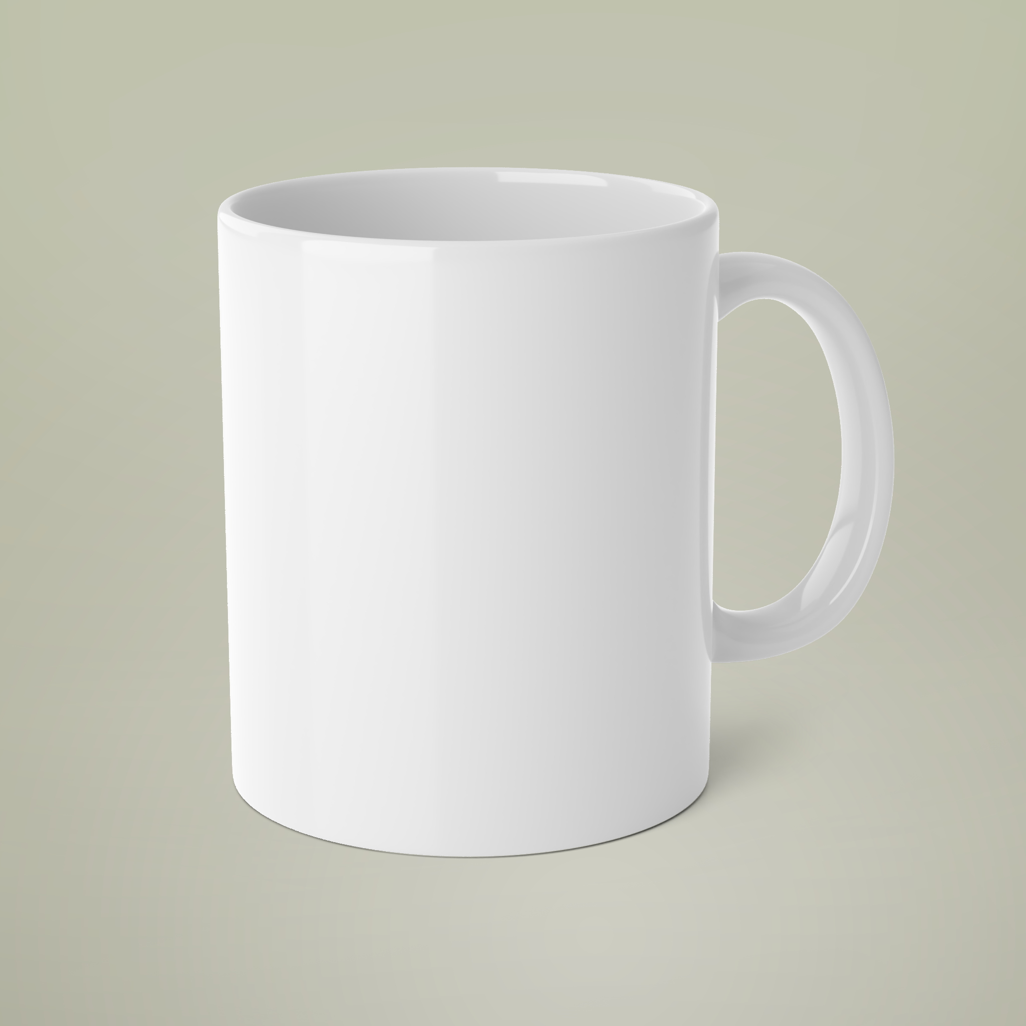 White Ceramic Mug, 11ozDesign