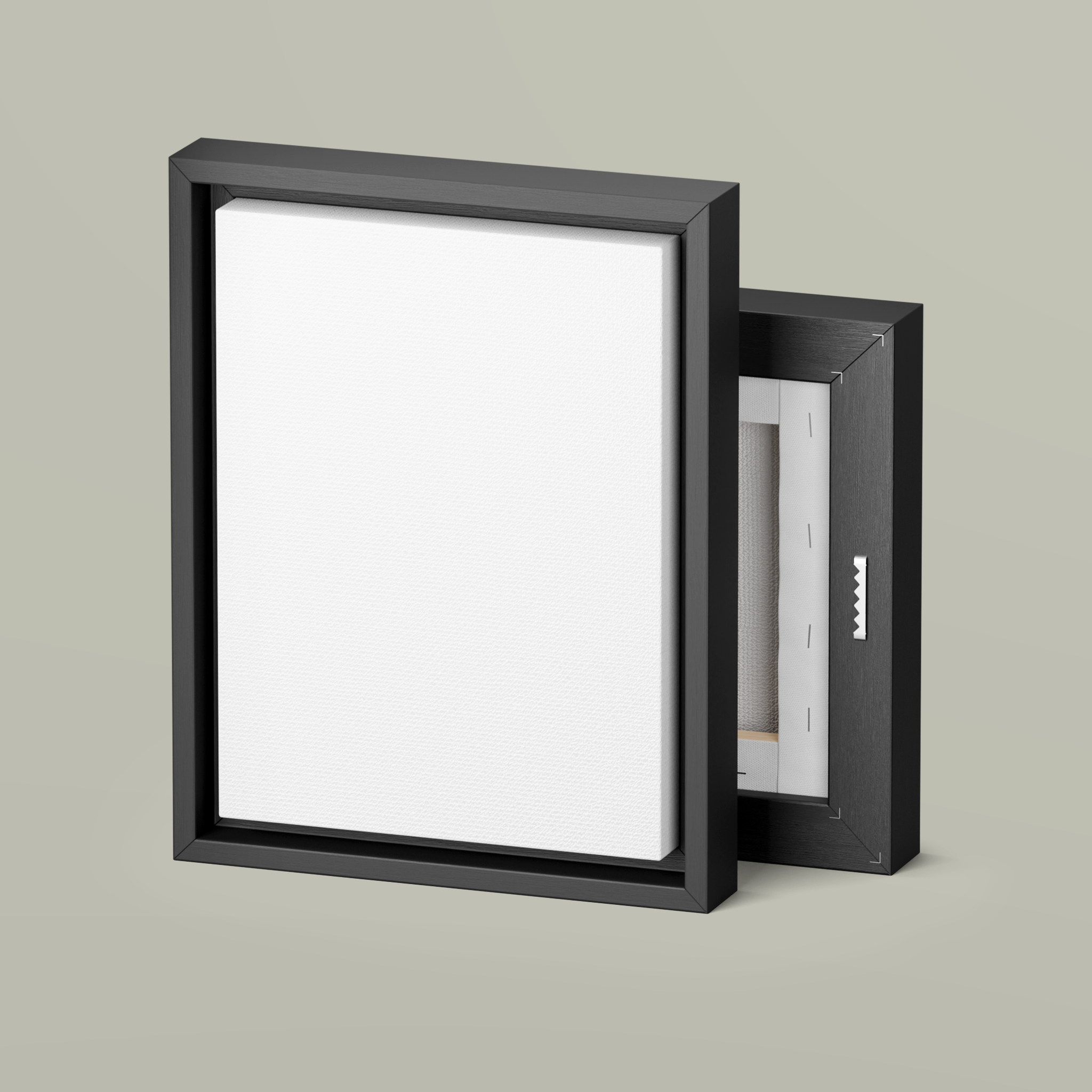 Matte Canvas, Framed (Multi-color)Design