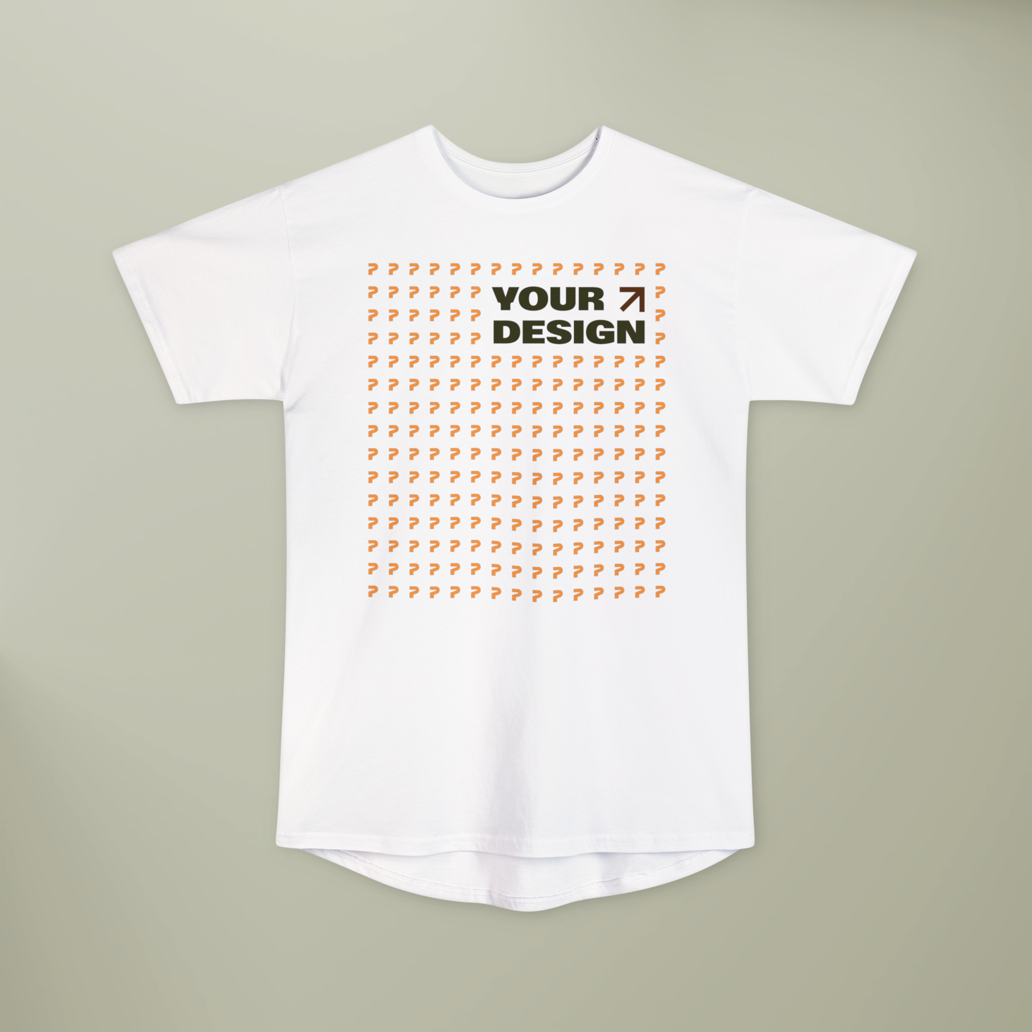 Unisex Long Body Urban Tee - Thumbnail Image