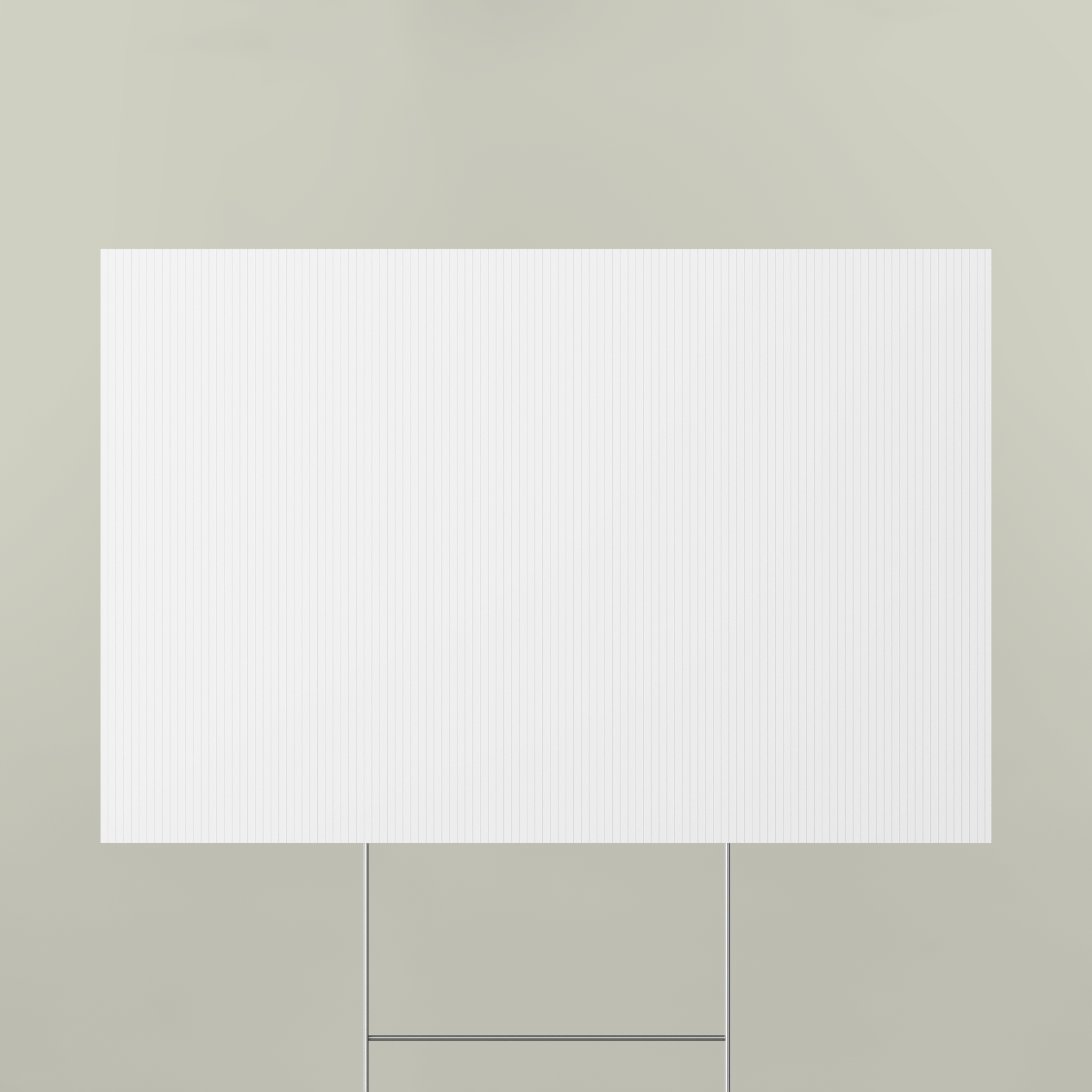 Plastic Yard SignDesign